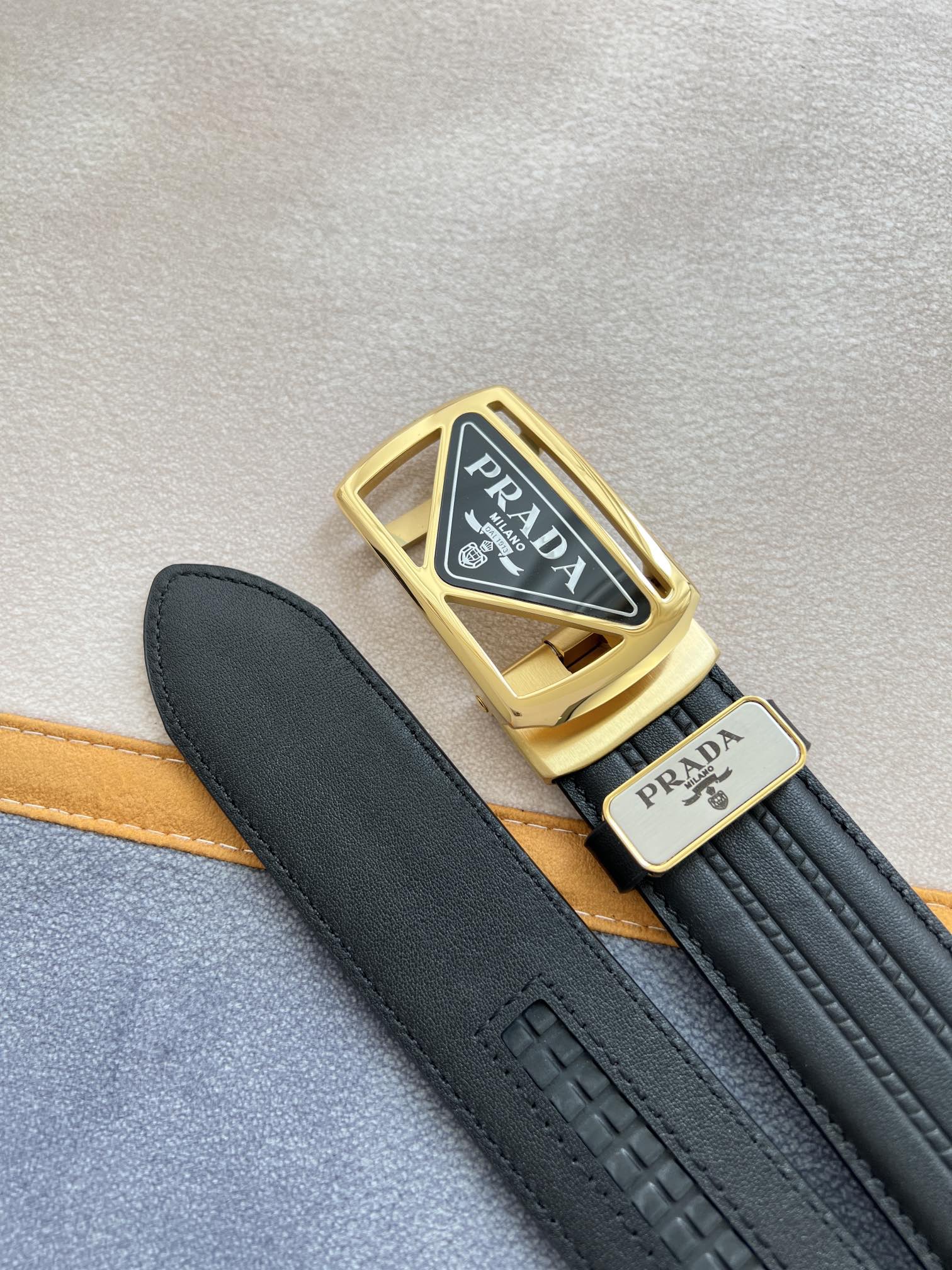 【2026】【PRADA】(プラダ) 3.5cmベルト メンズ-BRAND OFF