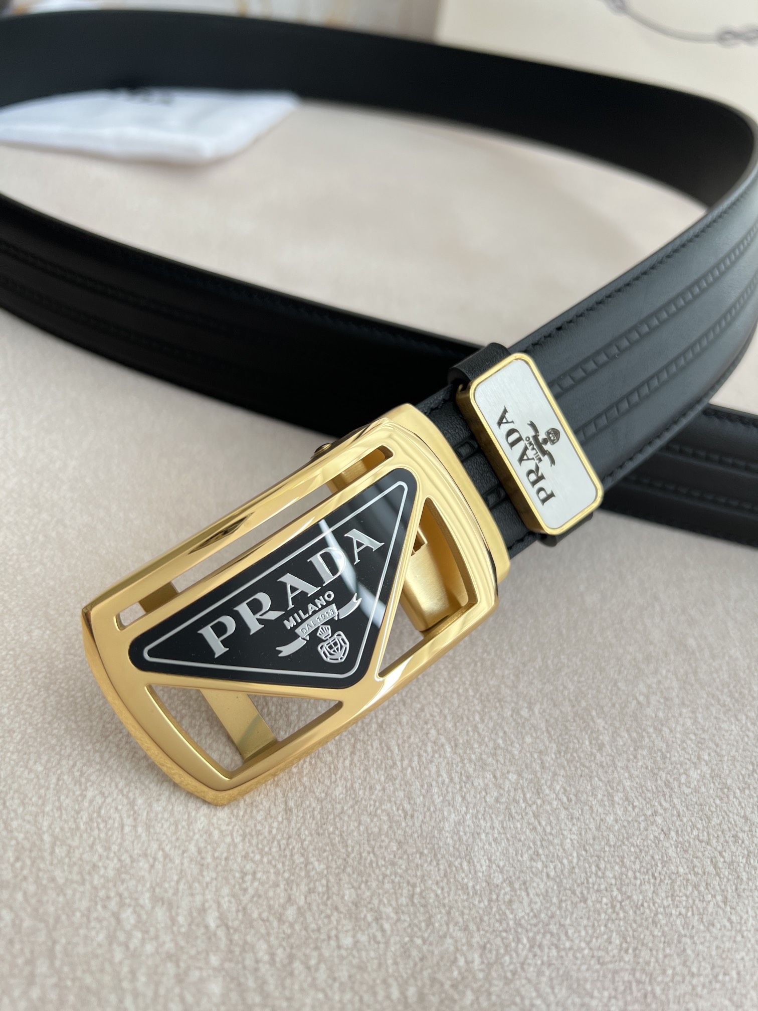 【2026】【PRADA】(プラダ) 3.5cmベルト メンズ-BRAND OFF