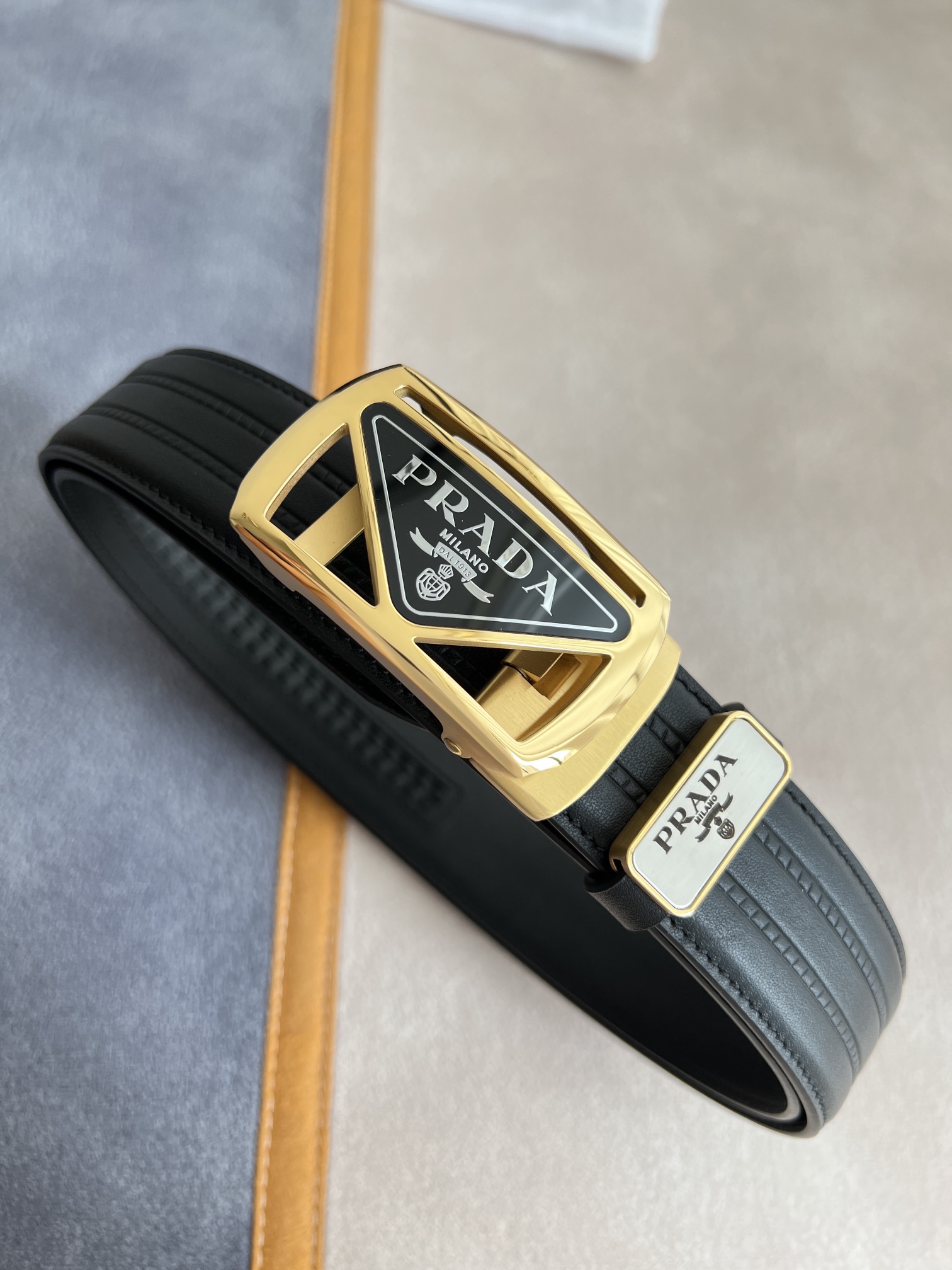 【2026】【PRADA】(プラダ) 3.5cmベルト メンズ-BRAND OFF