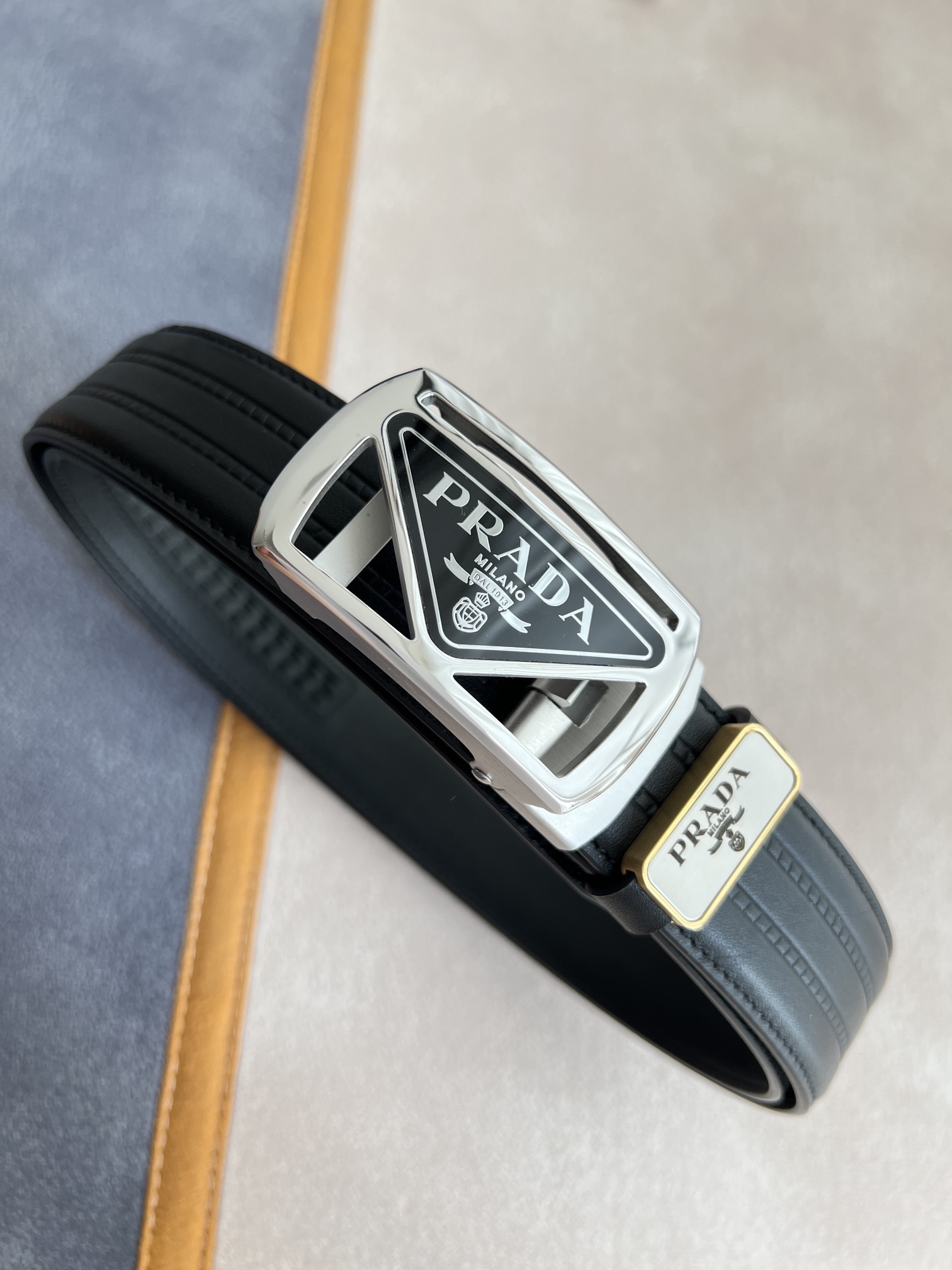 【2026】【PRADA】(プラダ) 3.5cmベルト メンズ-BRAND OFF