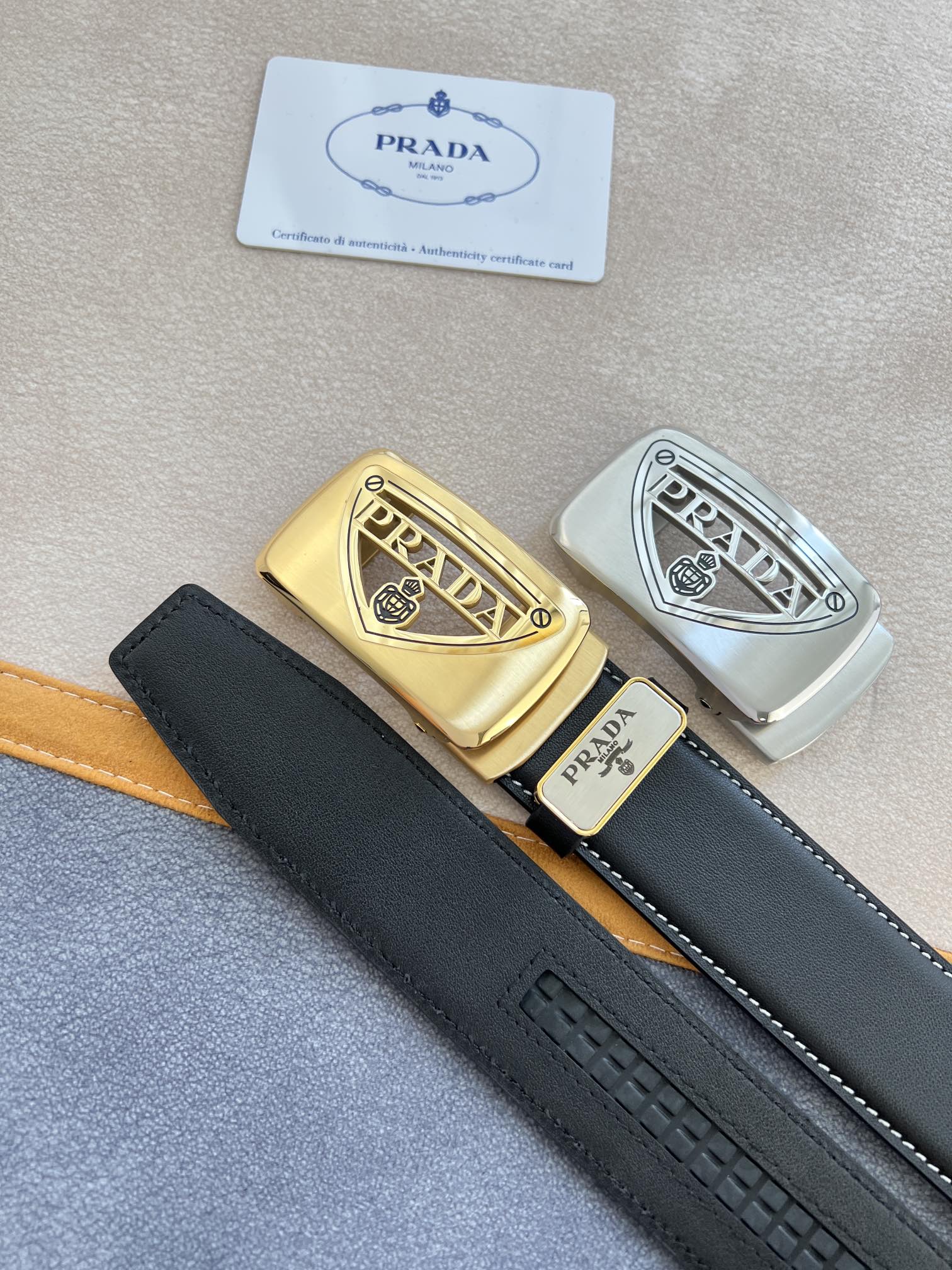 【2026】【PRADA】(プラダ) 3.5cmベルト メンズ-BRAND OFF
