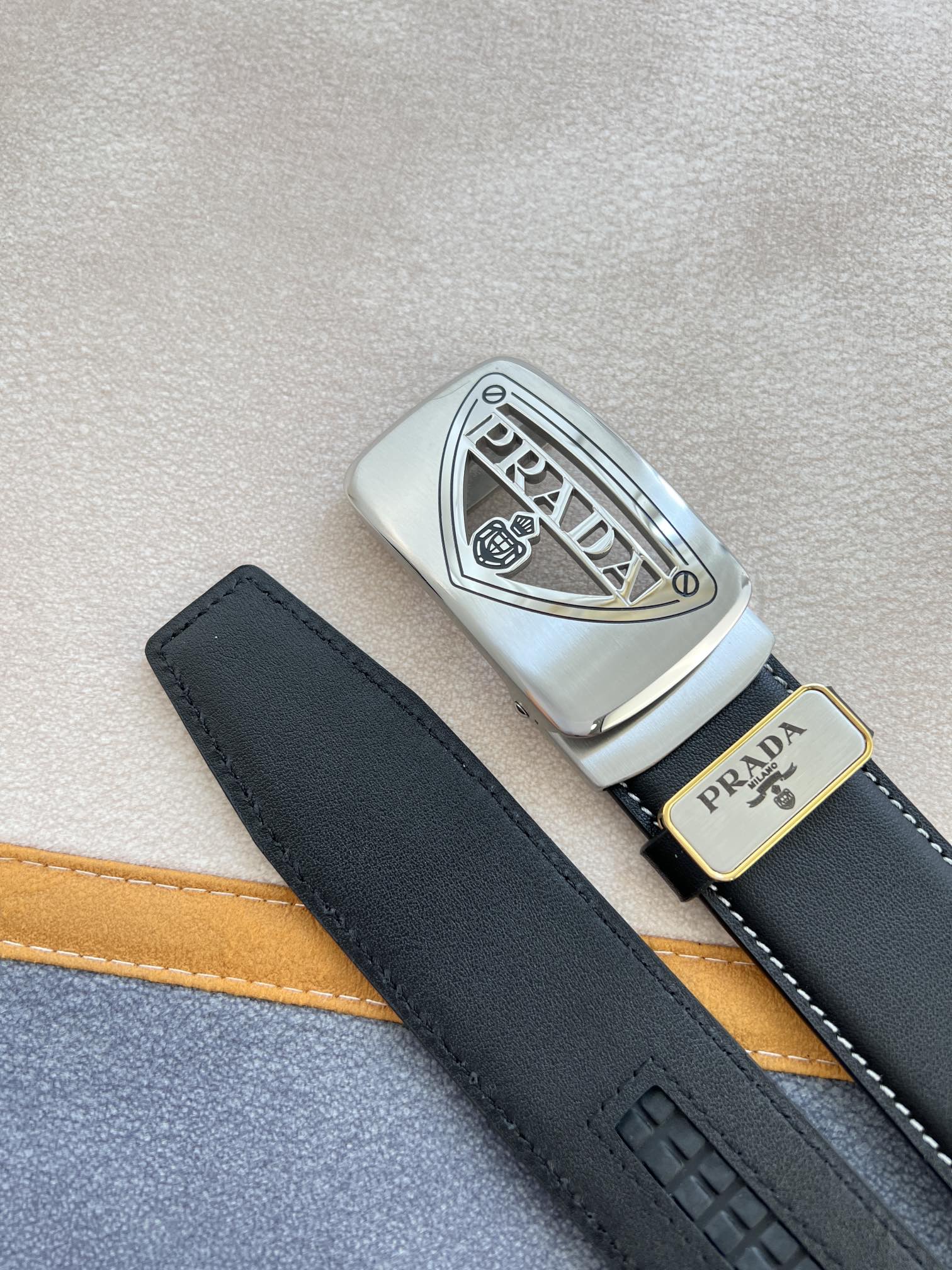 【2026】【PRADA】(プラダ) 3.5cmベルト メンズ-BRAND OFF