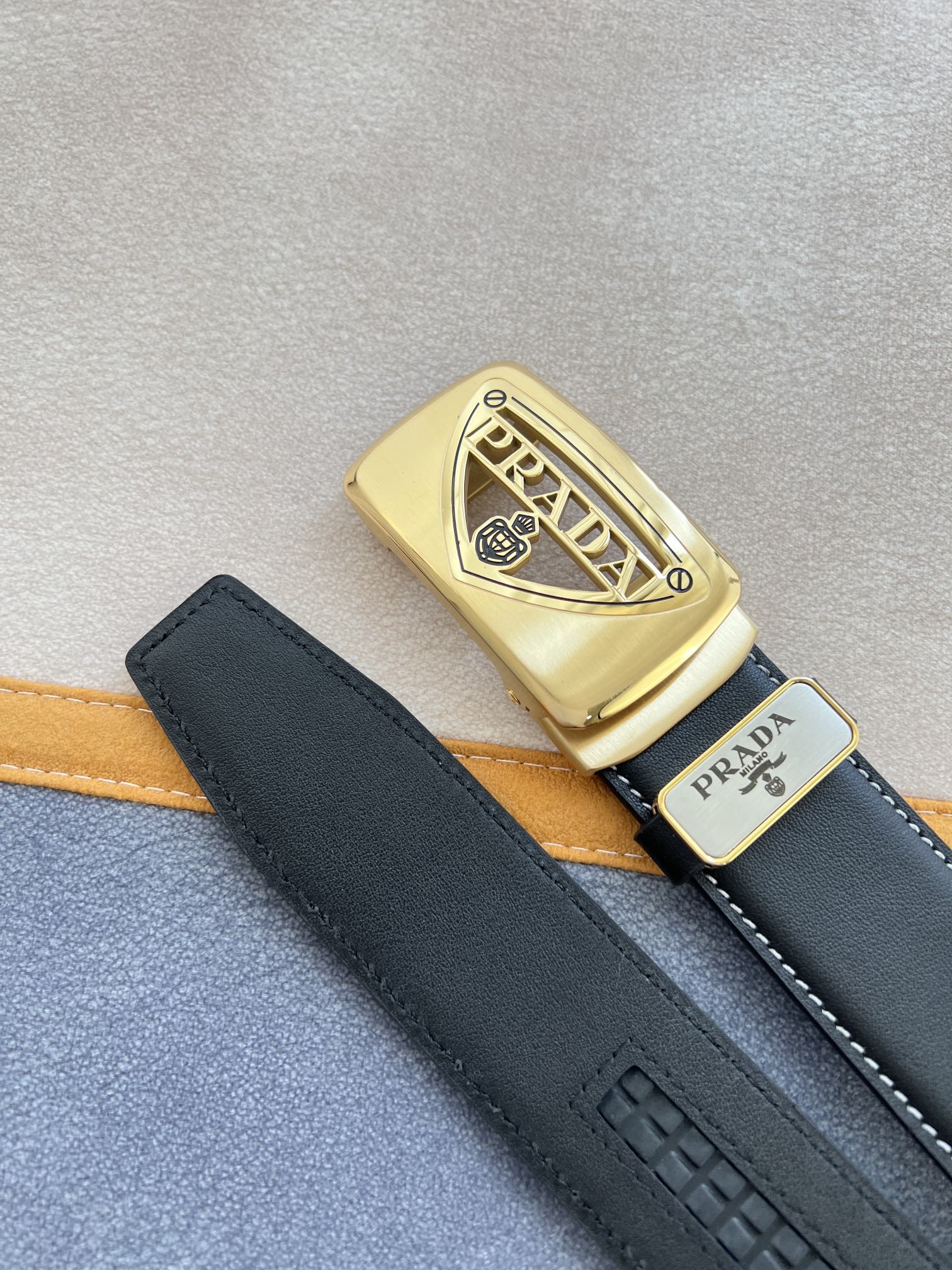【2026】【PRADA】(プラダ) 3.5cmベルト メンズ-BRAND OFF