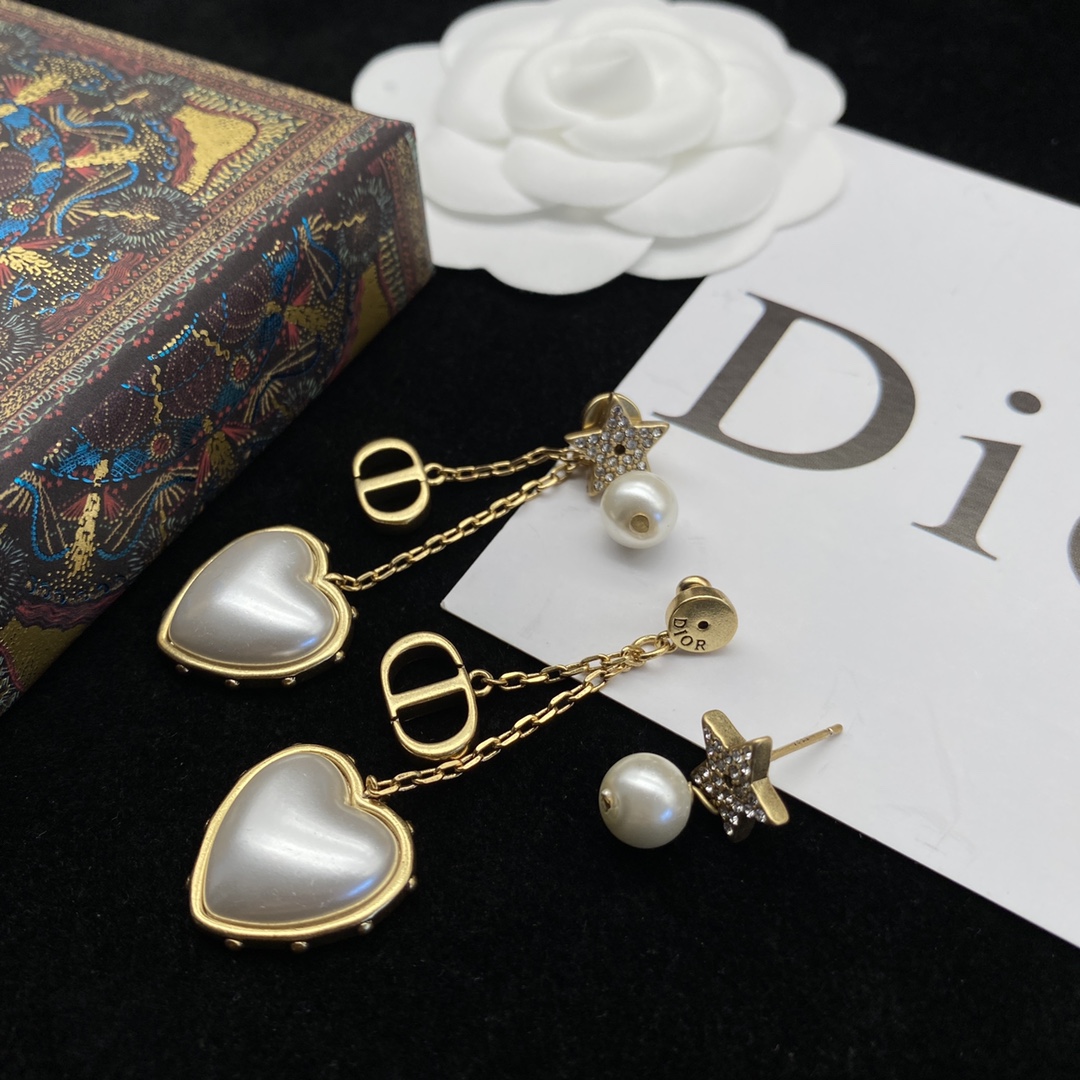 【2026】【DIOR】ディオール  ファッションスタイルのイヤリング-BRAND OFF