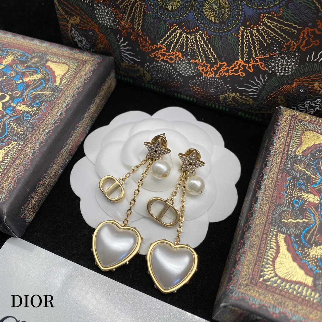 【2026】【DIOR】ディオール  ファッションスタイルのイヤリング-BRAND OFF