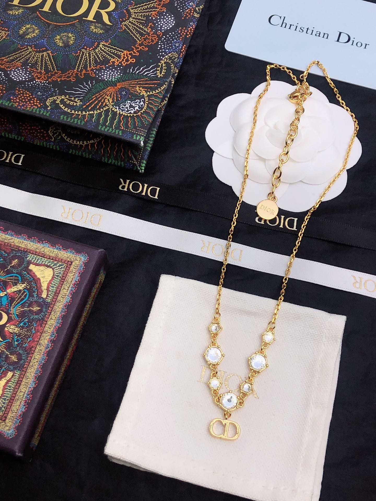 【DIOR】ネックレス、新しいネックレス万能シンプルファッションオーナメント-BRAND OFF