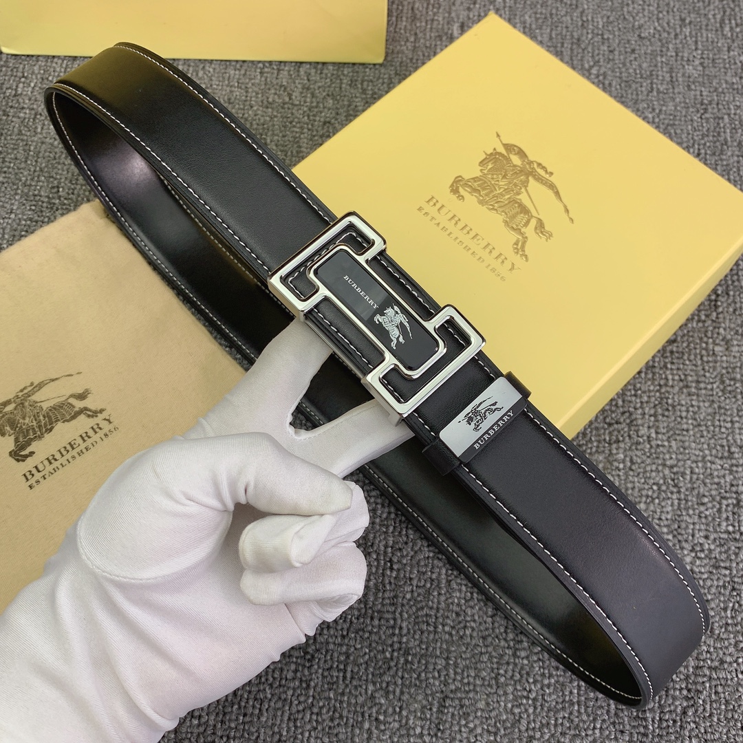 【2026】【BURBERRY 】(バーバリー) 3.8cmベルト メンズ-BRAND OFF