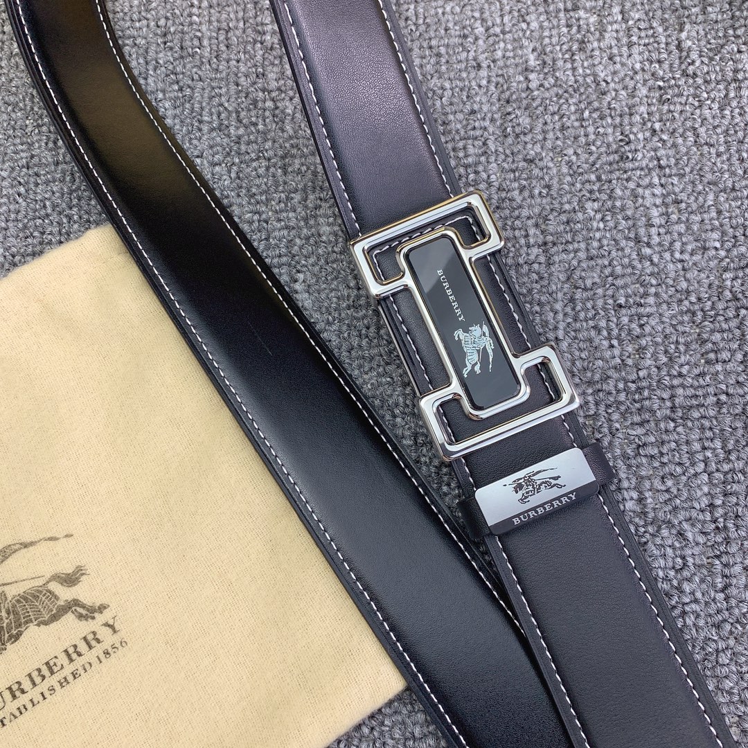 【2026】【BURBERRY 】(バーバリー) 3.8cmベルト メンズ-BRAND OFF