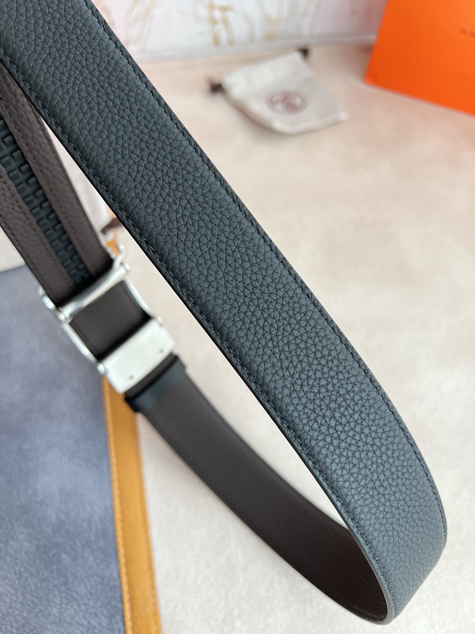 【HERMES】(エルメス) 3.5CM ベルト メンズ-BRAND OFF