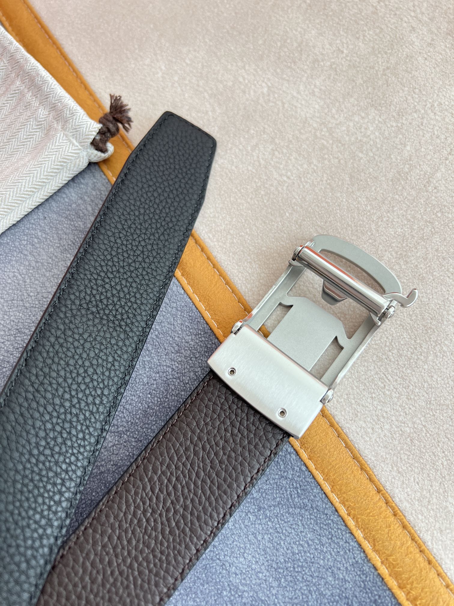 【HERMES】(エルメス) 3.5CM ベルト メンズ-BRAND OFF
