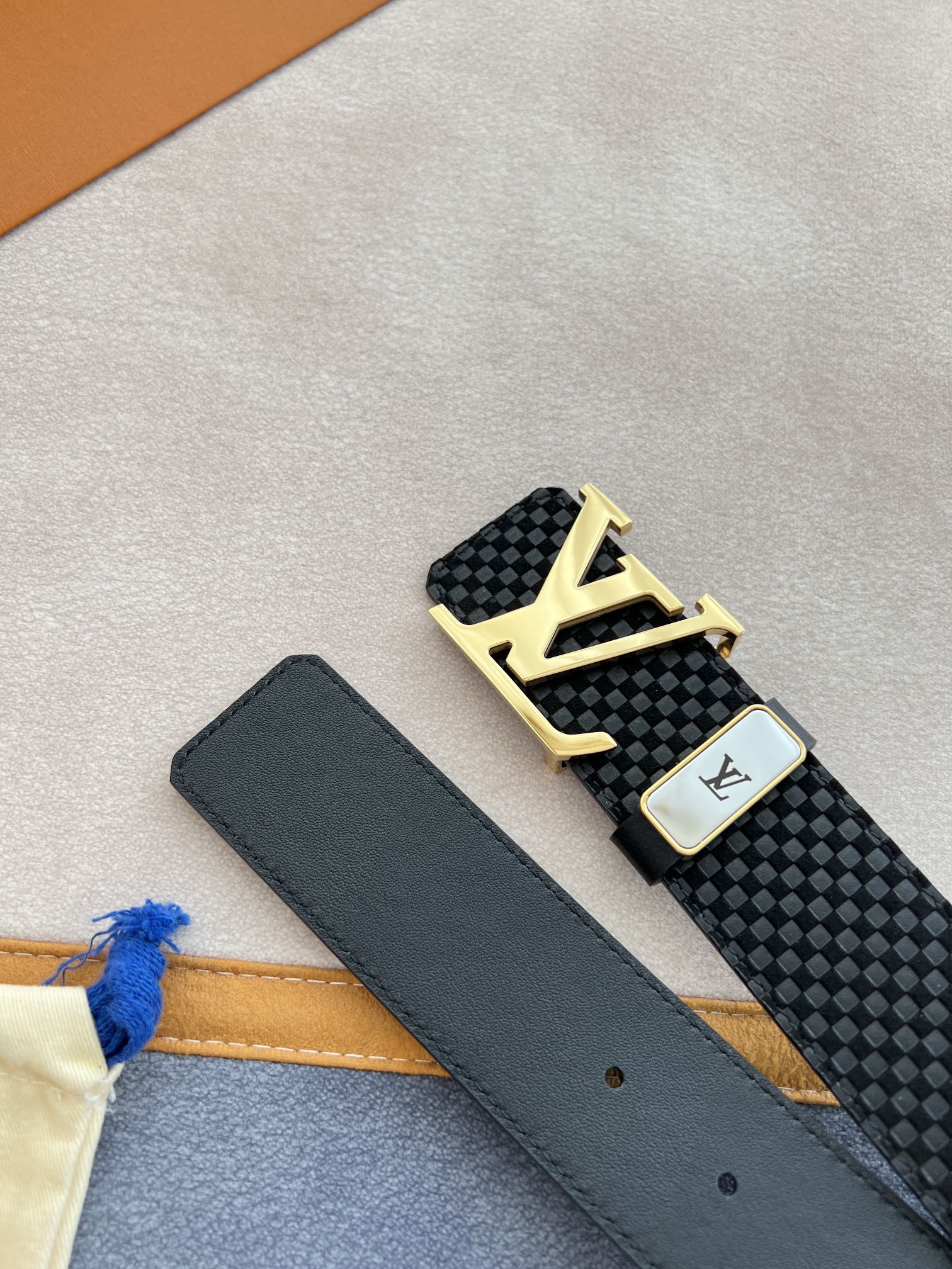 【2026】【LOUIS VUITTON】(ルイヴィトン) 4.0cm   ベルト メンズ-BRAND OFF