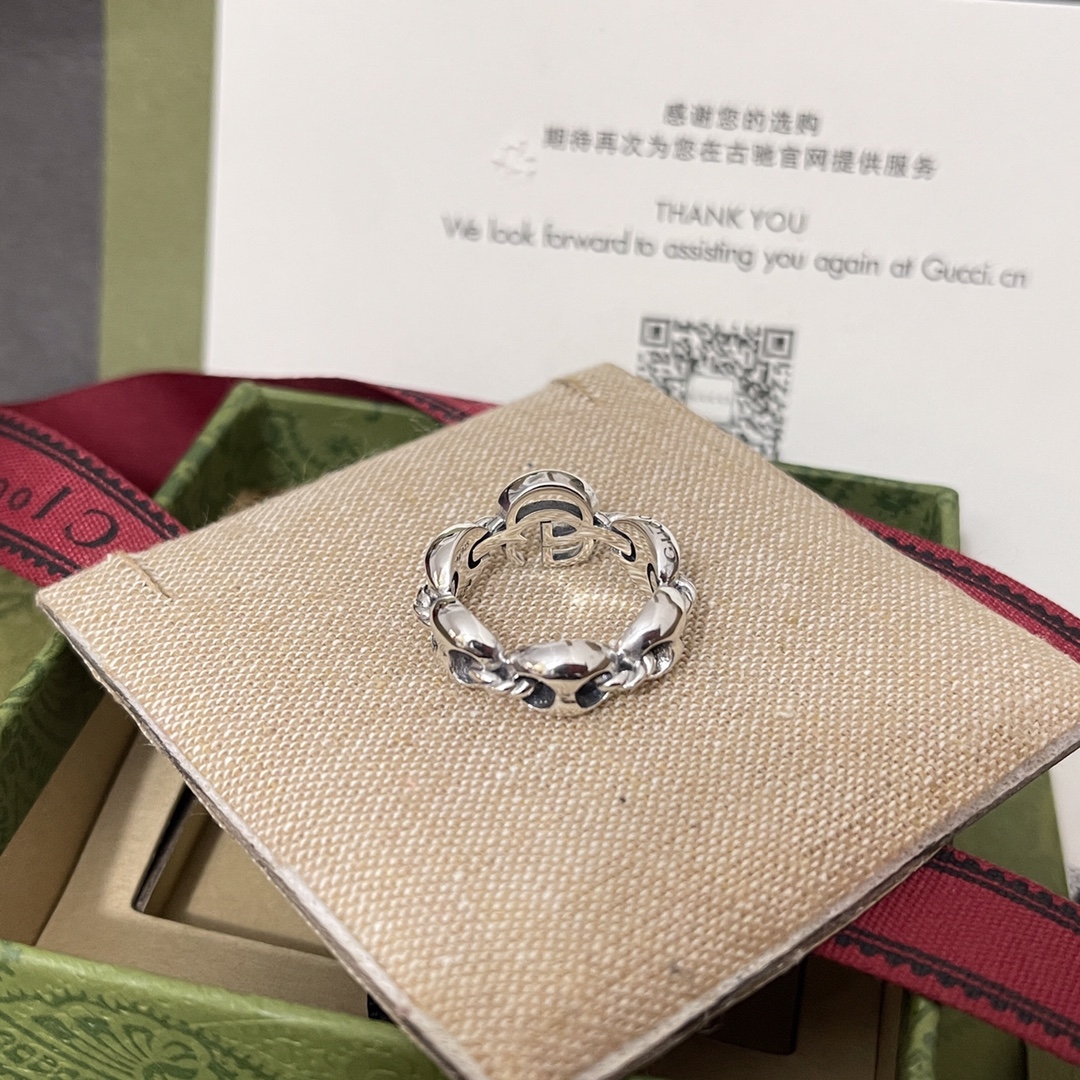 【GUCCI】クッチ  指輪-BRAND OFF