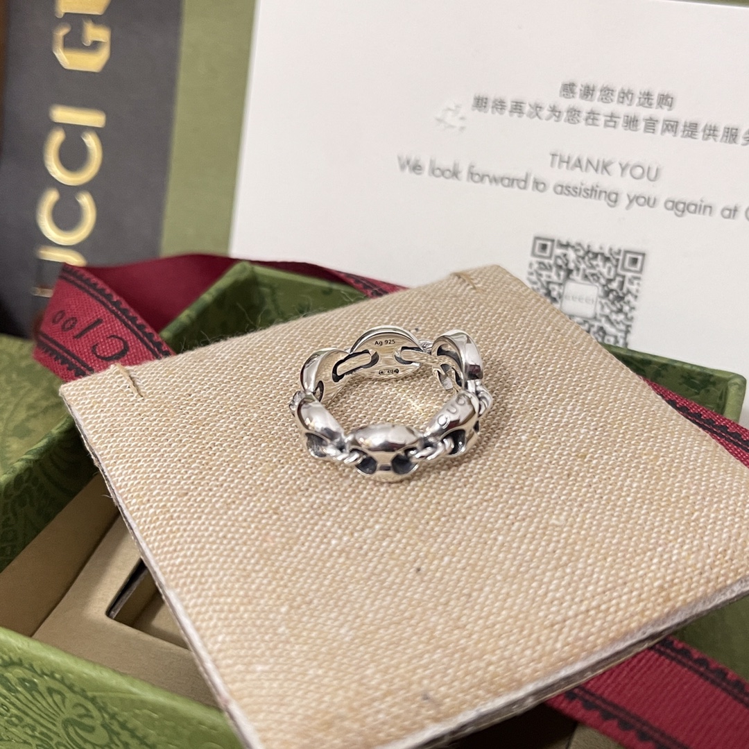 【GUCCI】クッチ  指輪-BRAND OFF