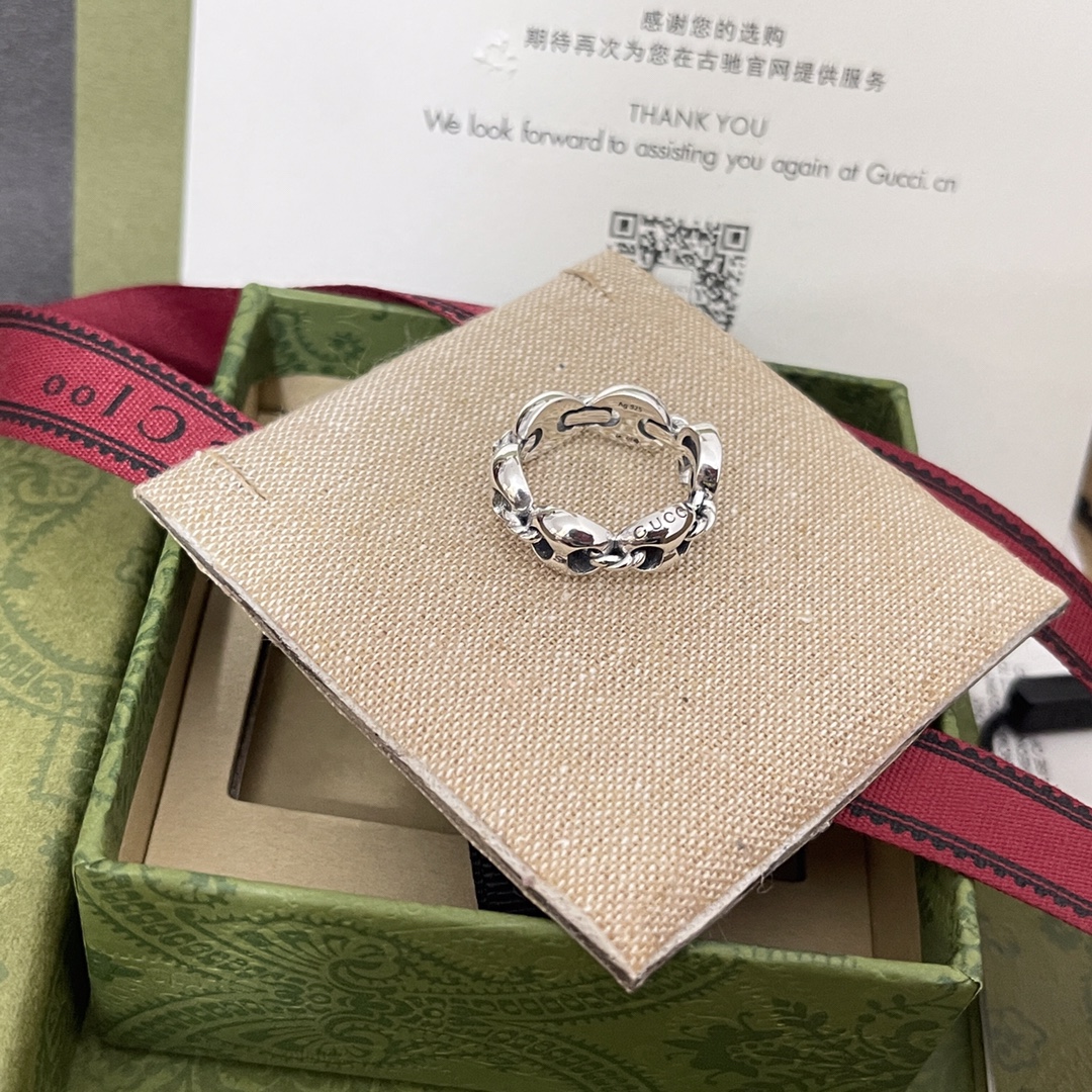 【GUCCI】クッチ  指輪-BRAND OFF