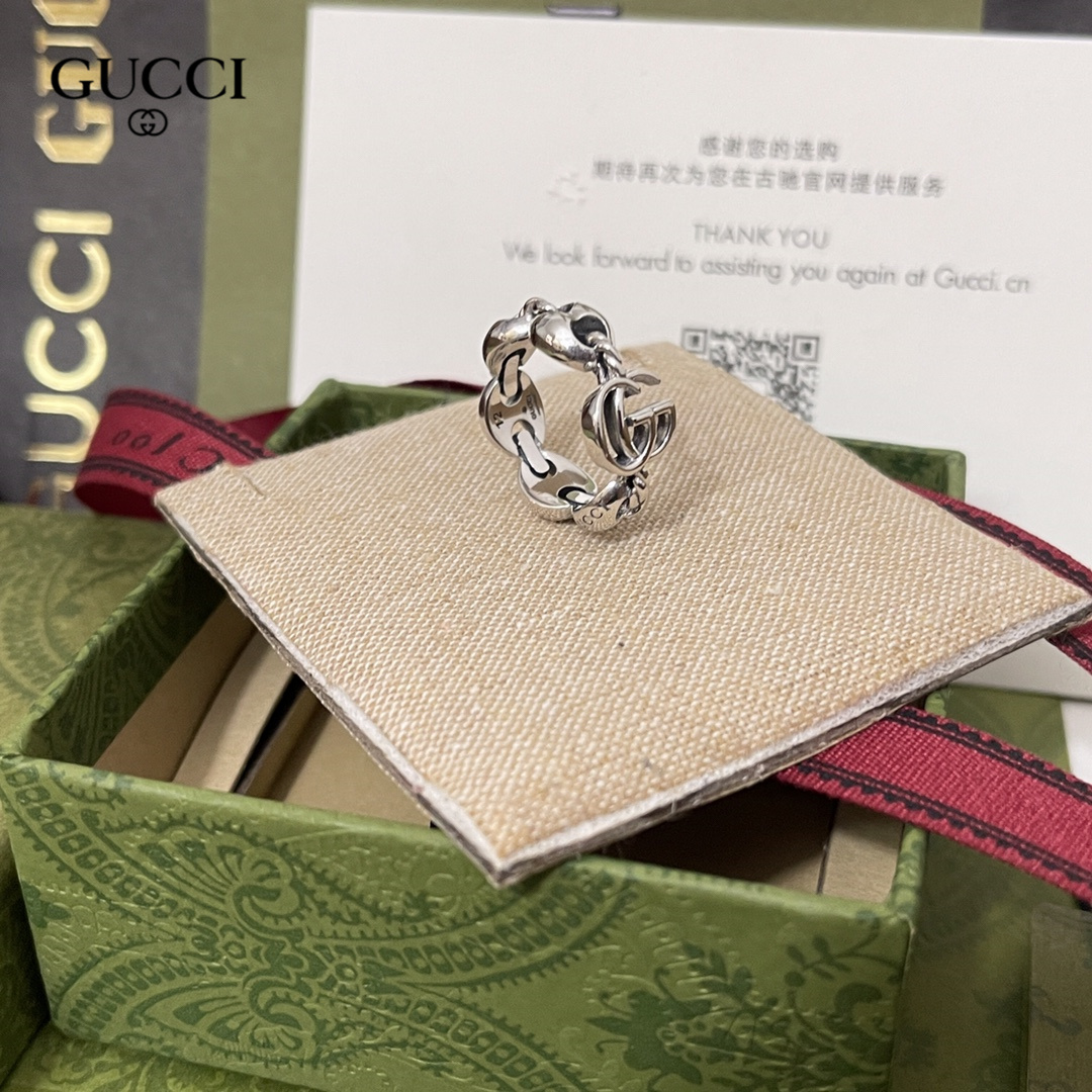 【GUCCI】クッチ  指輪-BRAND OFF