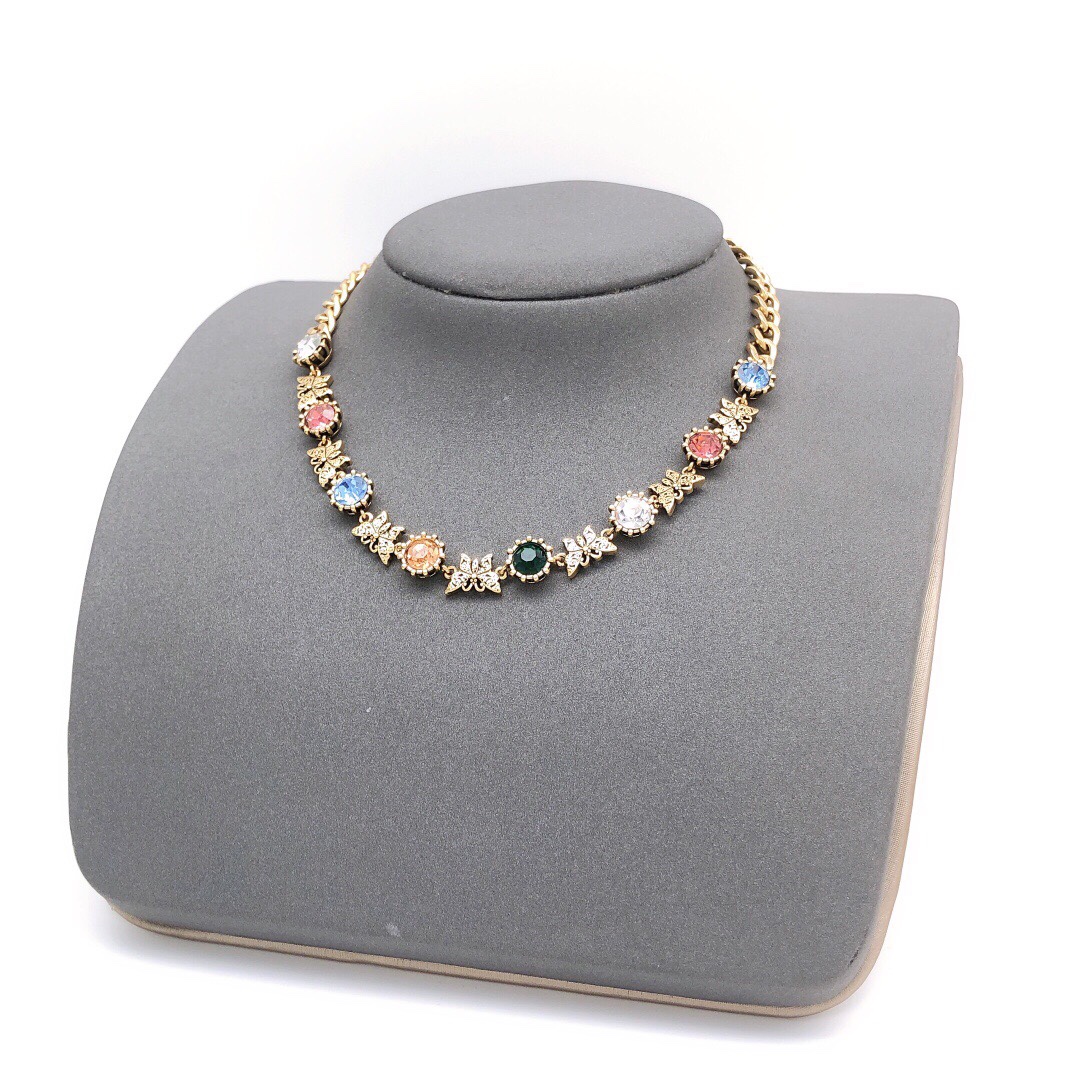【2026】【GUCCI】ネックレス、新しいネックレス万能シンプルファッションオーナメント 2474-BRAND OFF
