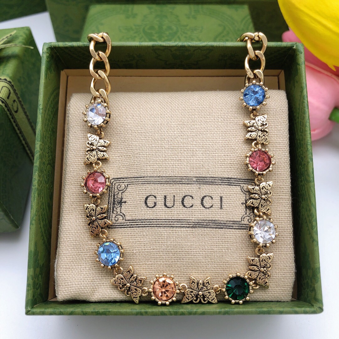 【2026】【GUCCI】ネックレス、新しいネックレス万能シンプルファッションオーナメント 2474-BRAND OFF