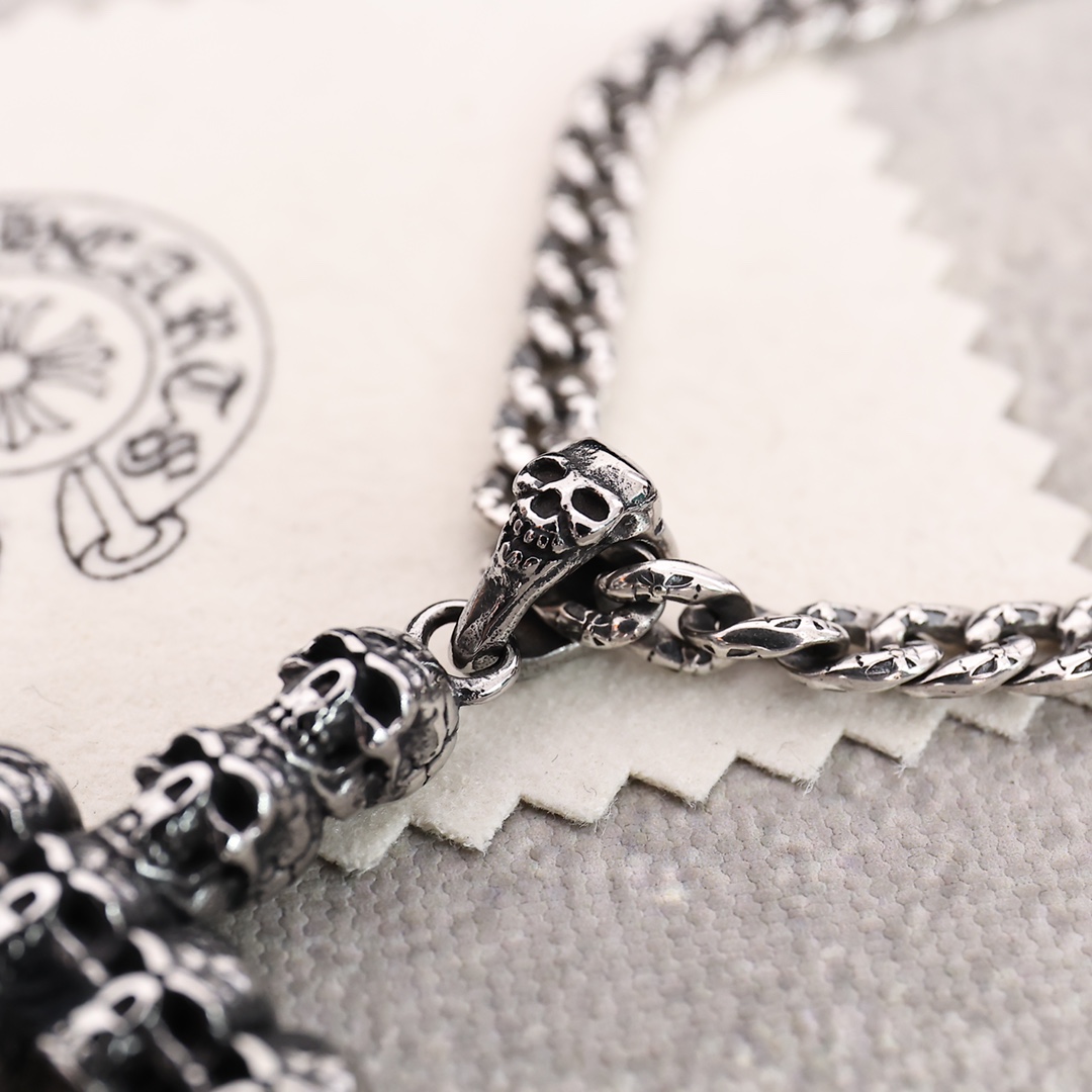 【CHROME HEARTS】ネックレス、新しいネックレス万能シンプルファッションオーナメント-BRAND OFF