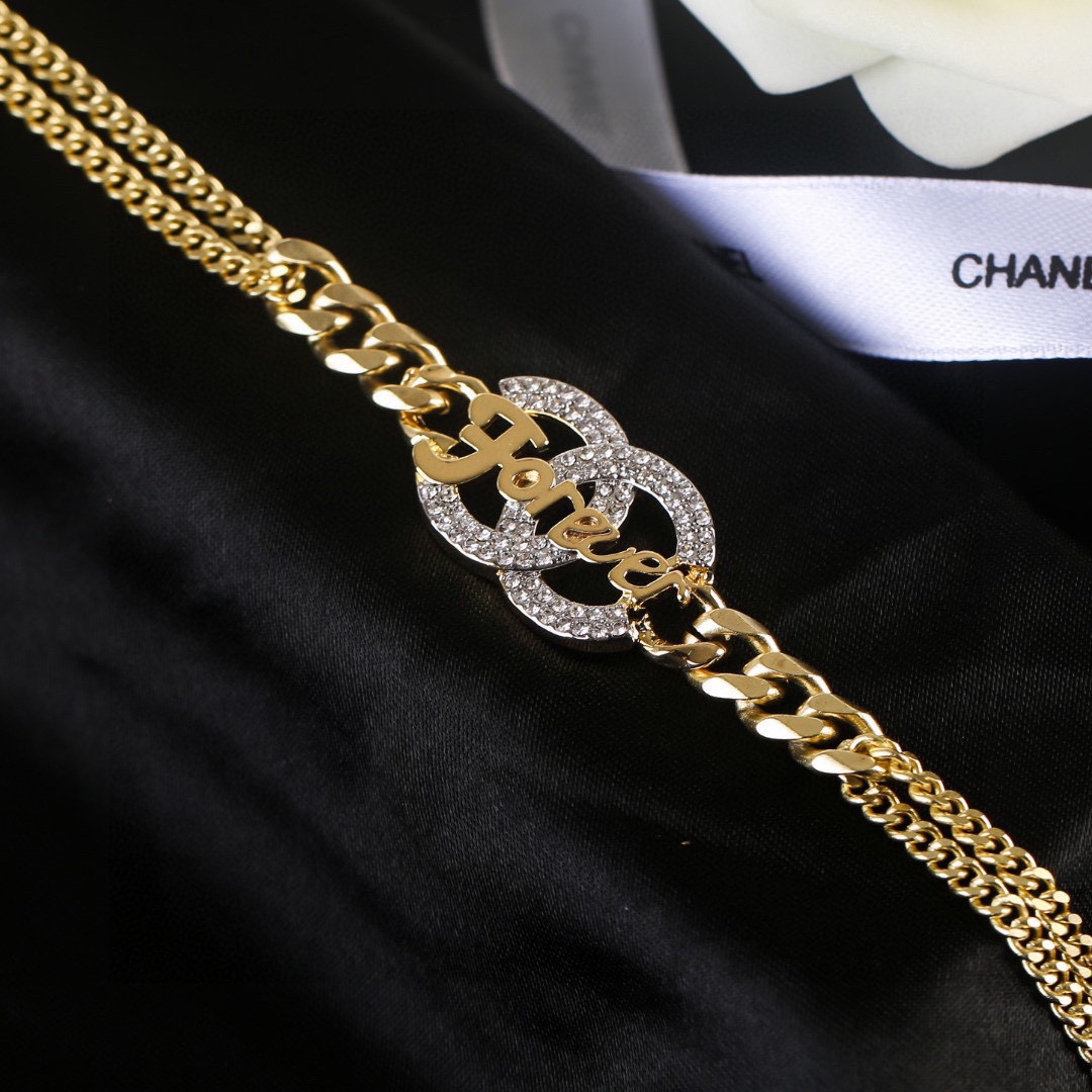 【CHANEL】ネックレス、新しいネックレス万能シンプルファッションオーナメント-BRAND OFF