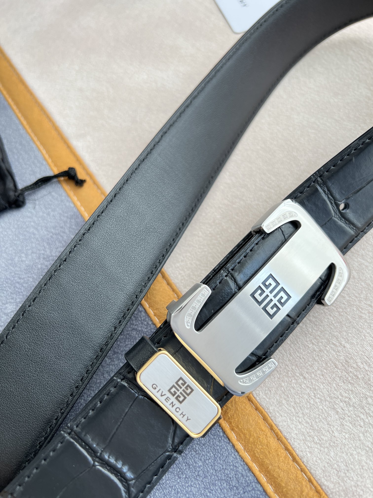 【GIVENCHY】(ジバンシー) 3.5cmベルト メンズ-BRAND OFF