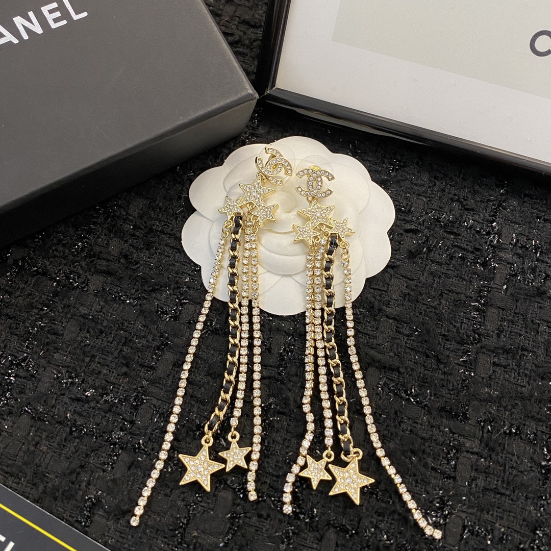 【2026】【CHANEL 】 シャネル   ファッションスタイルのイヤリング-BRAND OFF