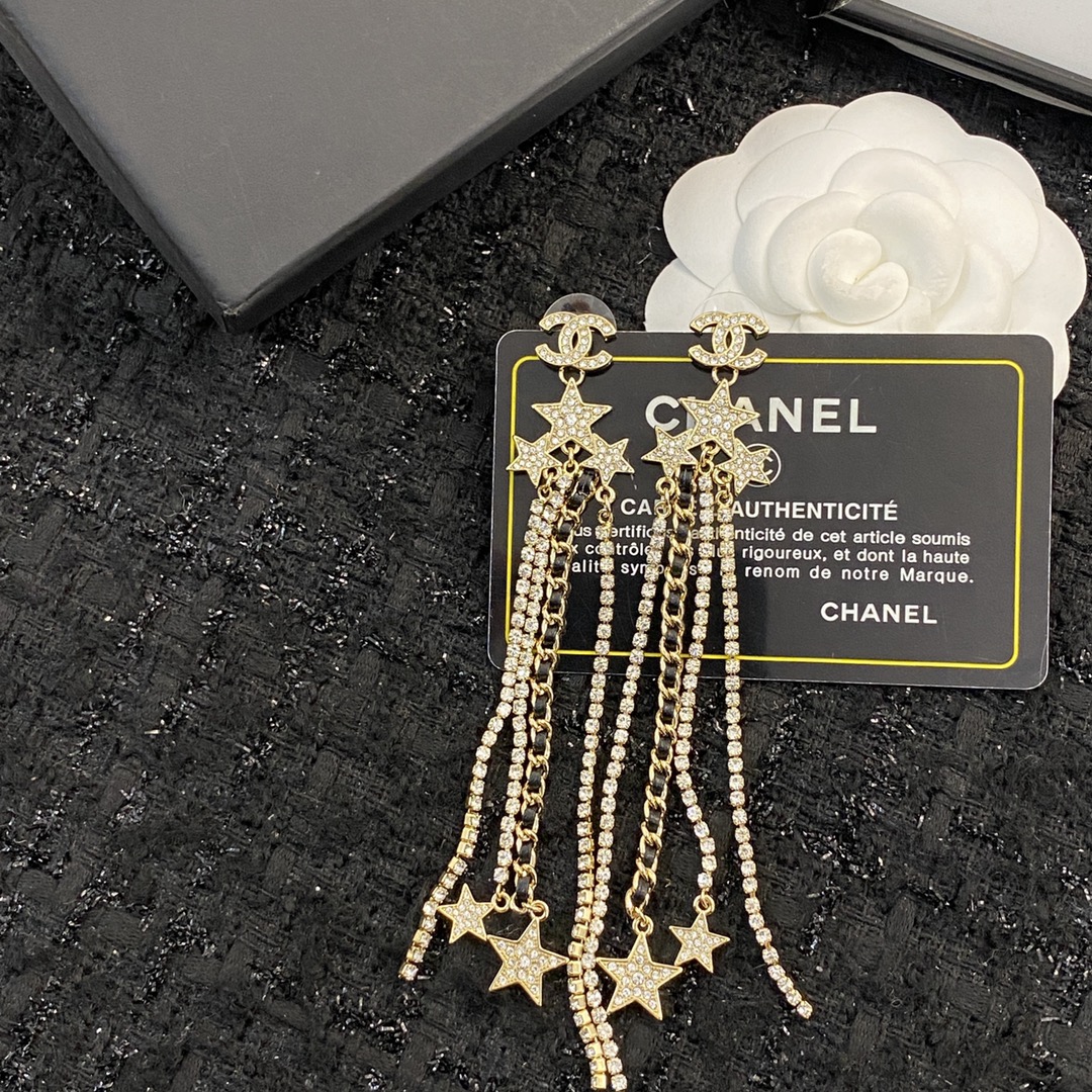 【2026】【CHANEL 】 シャネル   ファッションスタイルのイヤリング-BRAND OFF
