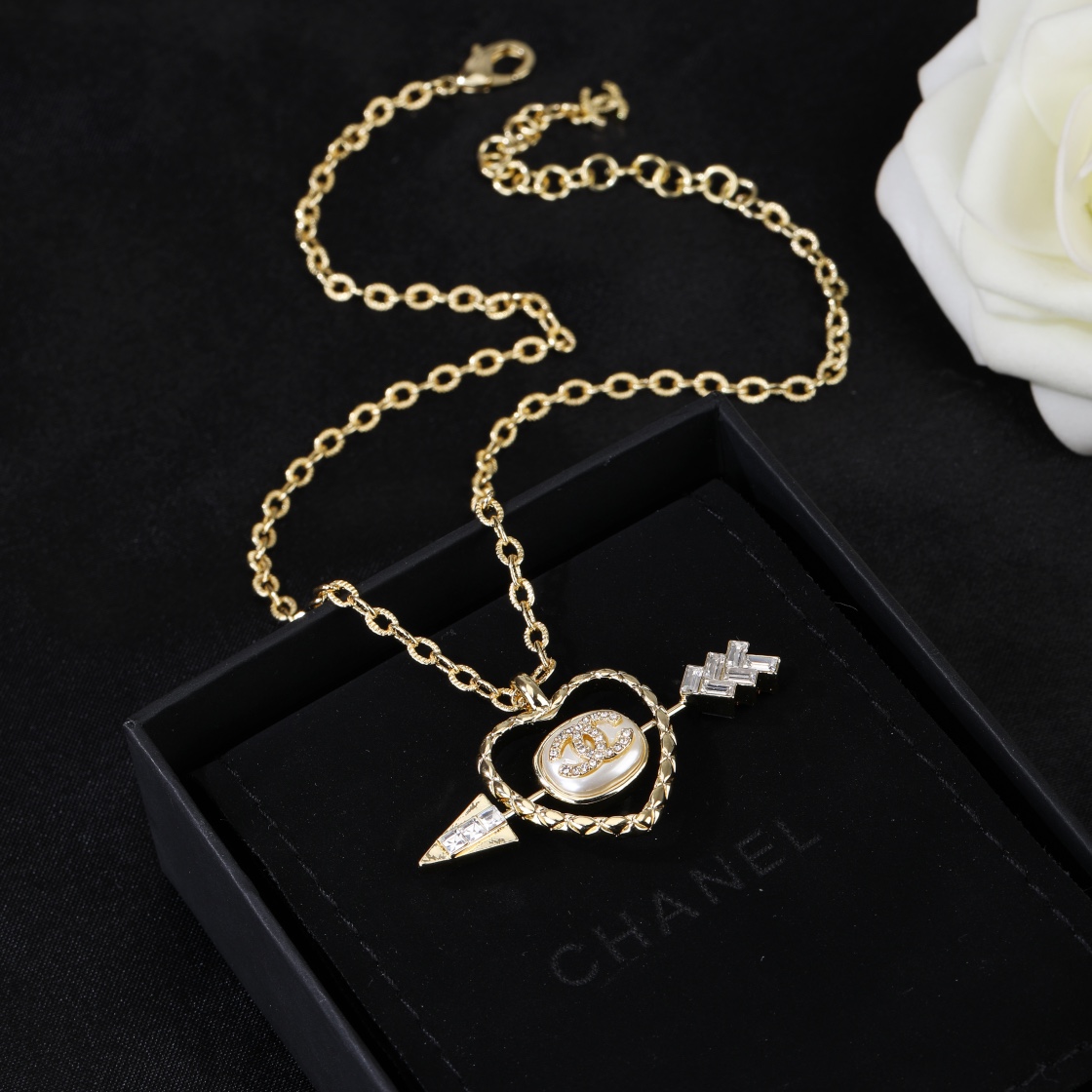 【2026】【CHANEL】ネックレス、新しいネックレス万能シンプルファッションオーナメント-BRAND OFF