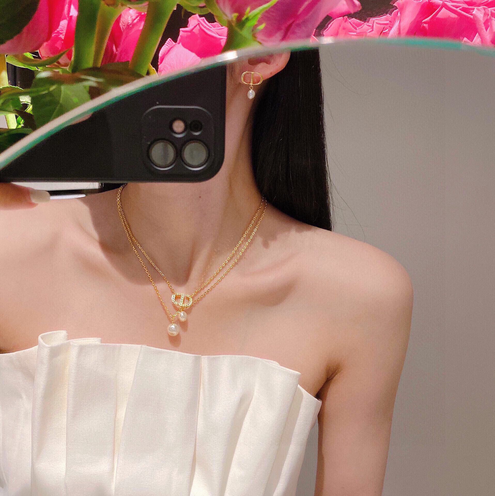 【2026】【DIOR】 ディオール  ファッションスタイルのイヤリング-BRAND OFF
