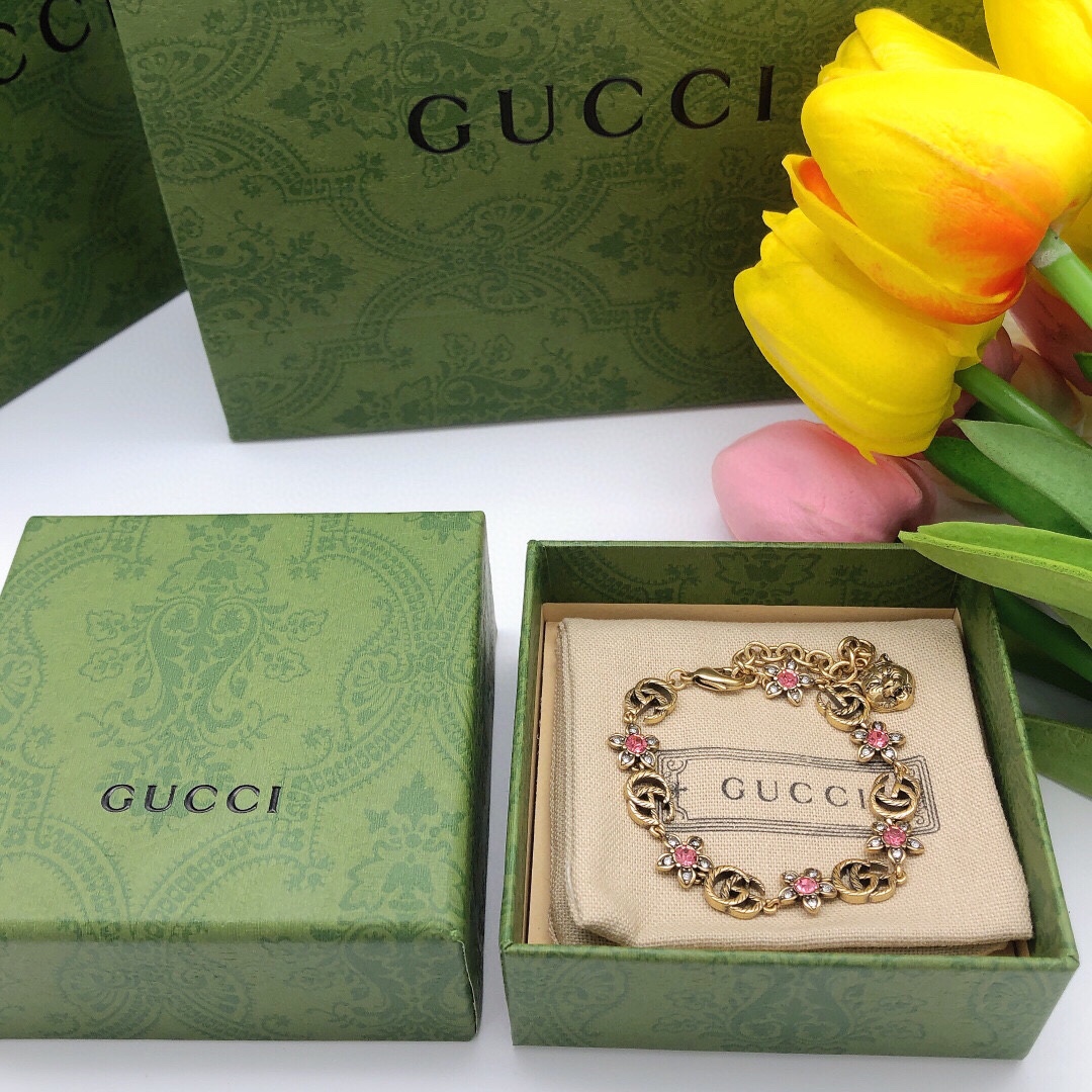 【GUCCI】ブレスレット、ファッションシンプルなスタイル-BRAND OFF