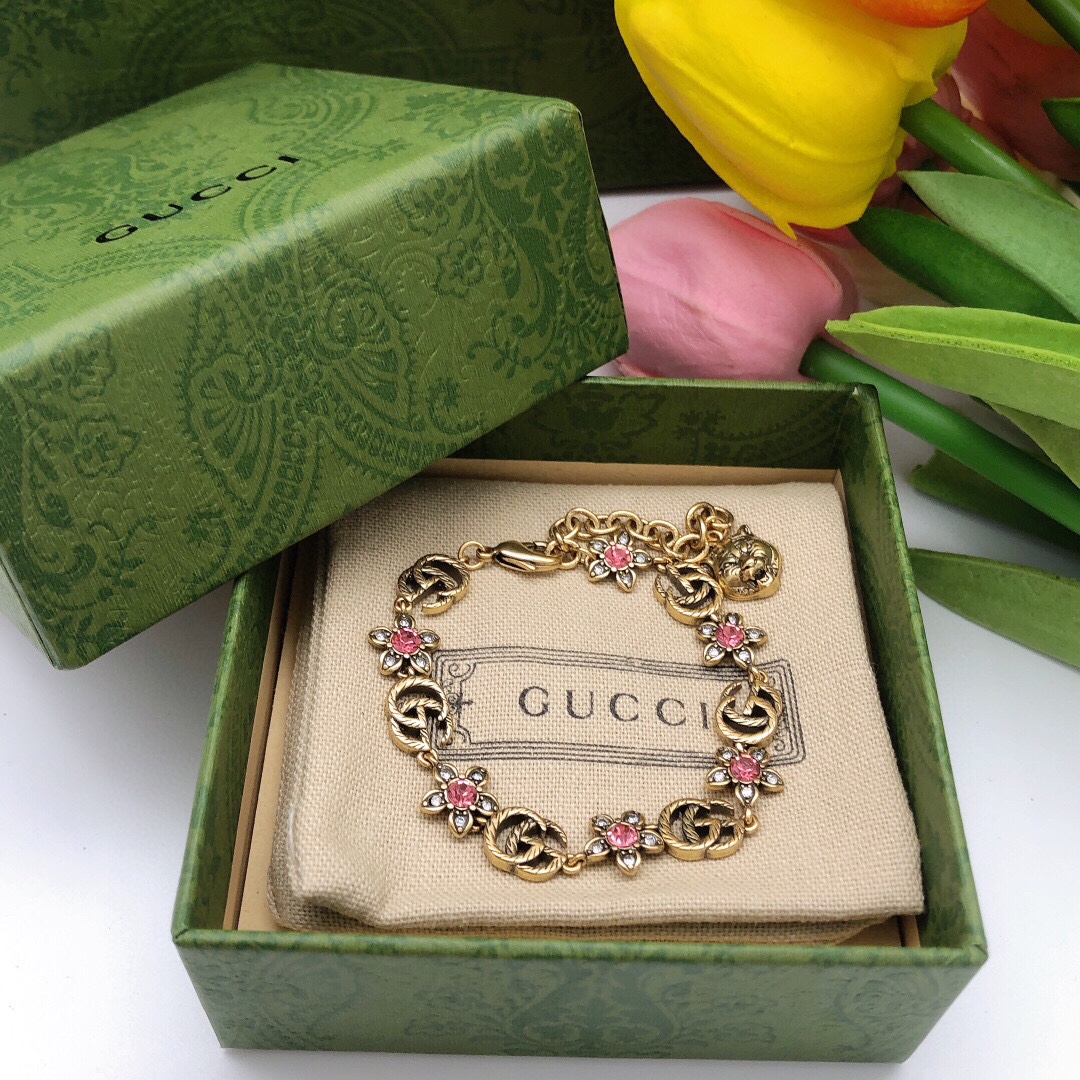 【GUCCI】ブレスレット、ファッションシンプルなスタイル-BRAND OFF