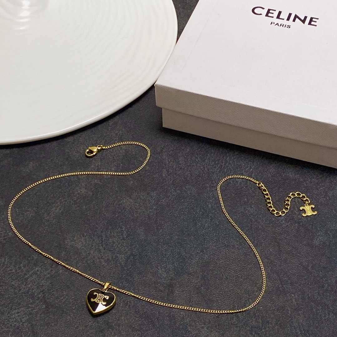【CELINE】ネックレス、新しいネックレス万能シンプルファッションオーナメント-BRAND OFF