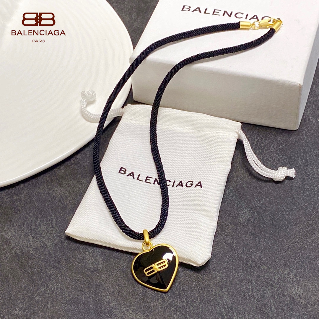 【2026】【BALENCIAGA】ネックレス、新しいネックレス万能シンプルファッションオーナメント-BRAND OFF