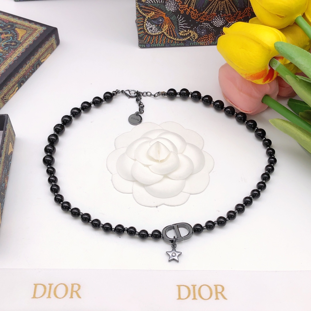 【2026】【DIOR】ネックレス、新しいネックレス万能シンプルファッションオーナメント-BRAND OFF
