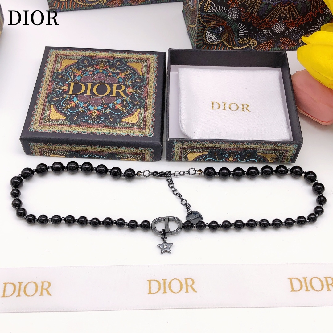 【2026】【DIOR】ネックレス、新しいネックレス万能シンプルファッションオーナメント-BRAND OFF