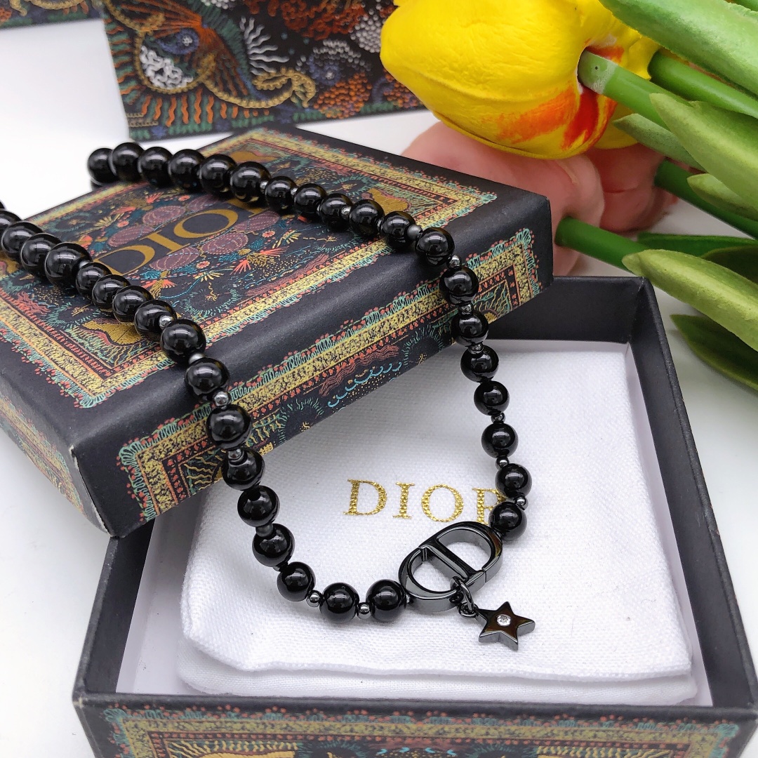 【2026】【DIOR】ネックレス、新しいネックレス万能シンプルファッションオーナメント-BRAND OFF