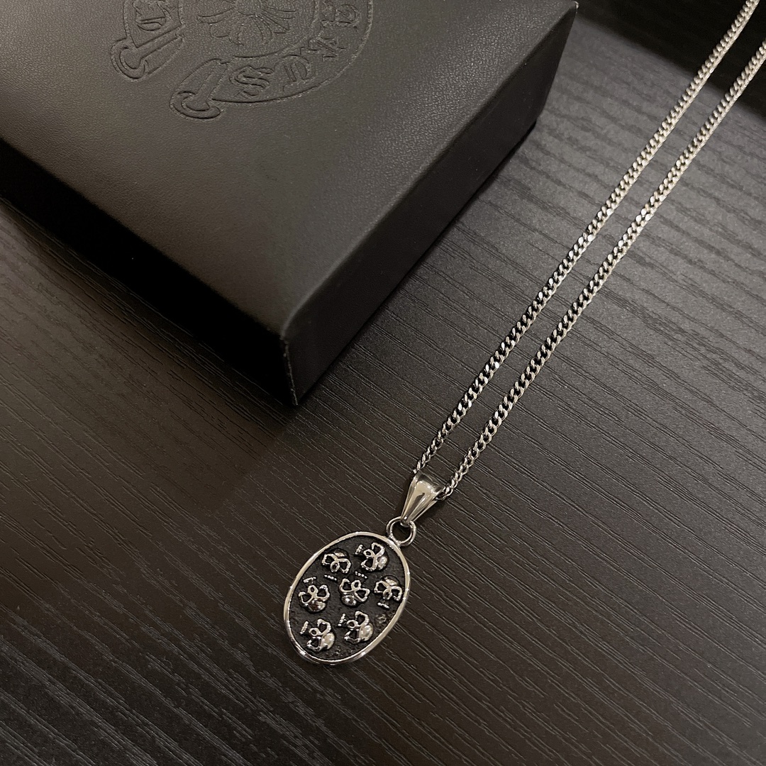 【CHROME HEARTS】ネックレス、新しいネックレス万能シンプルファッションオーナメント-BRAND OFF