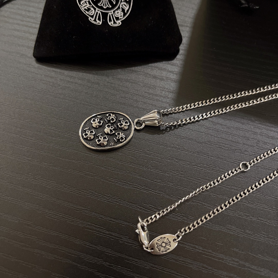 【CHROME HEARTS】ネックレス、新しいネックレス万能シンプルファッションオーナメント-BRAND OFF