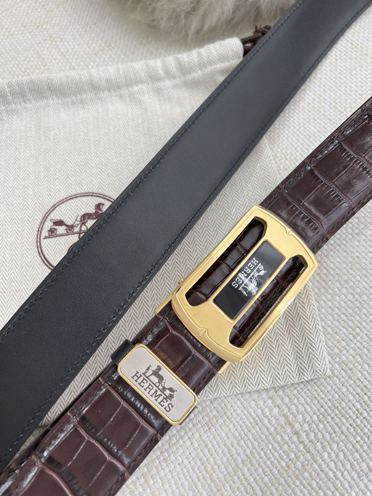 【2026】【HERMES】(エルメス) 3.5cmベルト メンズ-BRAND OFF