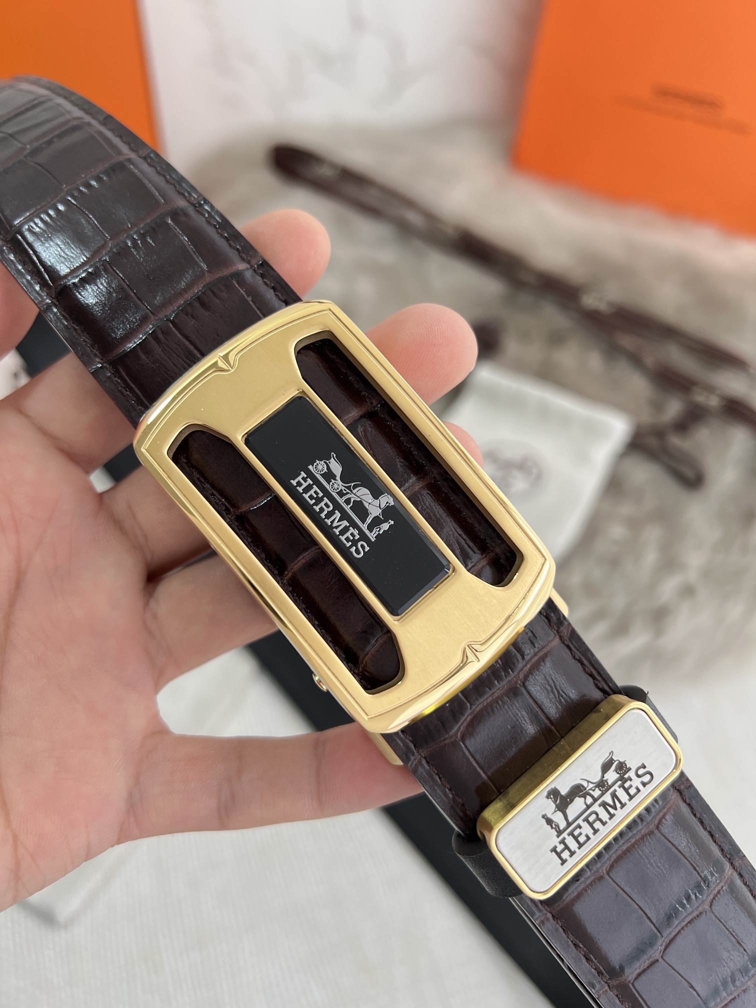 【2026】【HERMES】(エルメス) 3.5cmベルト メンズ-BRAND OFF