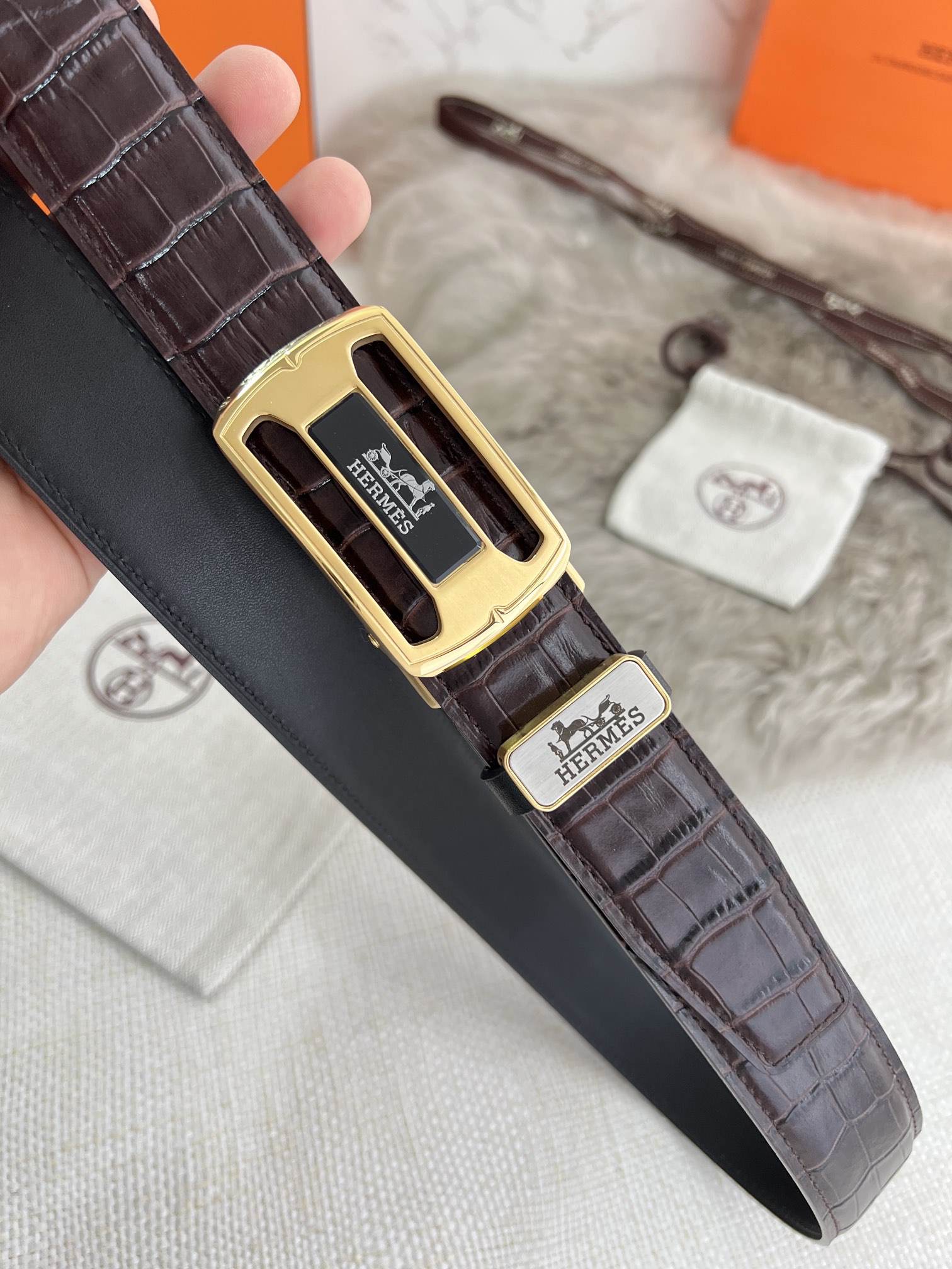【2026】【HERMES】(エルメス) 3.5cmベルト メンズ-BRAND OFF