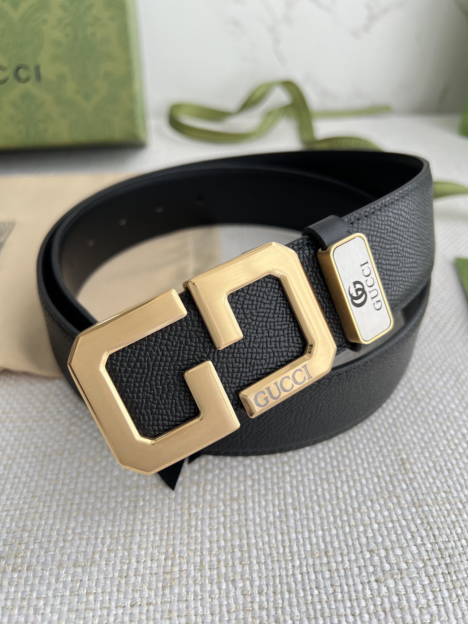 【GUCCI】(クッチ) 3.8cm   ベルト メンズ-BRAND OFF
