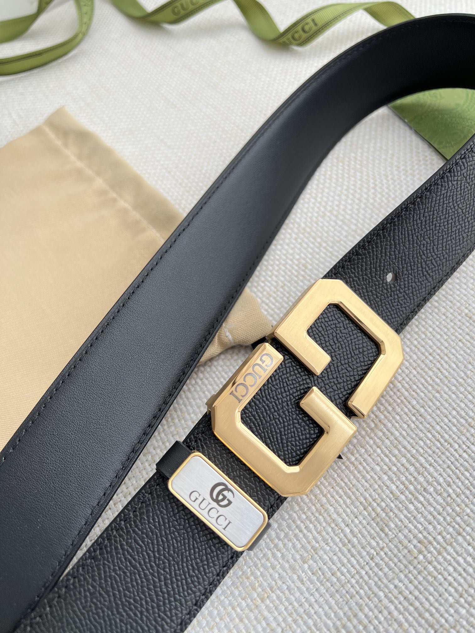 【GUCCI】(クッチ) 3.8cm   ベルト メンズ-BRAND OFF