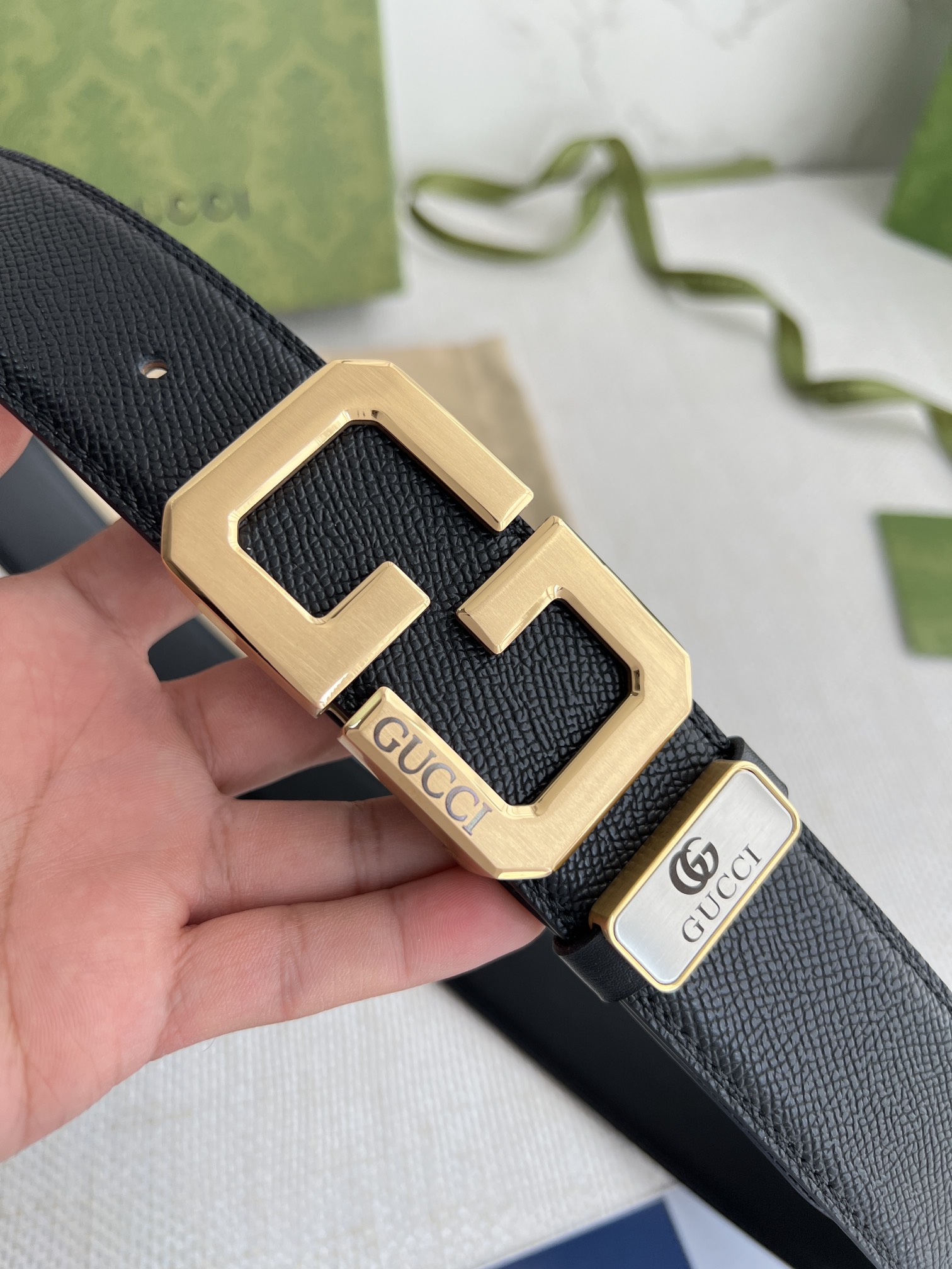 【GUCCI】(クッチ) 3.8cm   ベルト メンズ-BRAND OFF