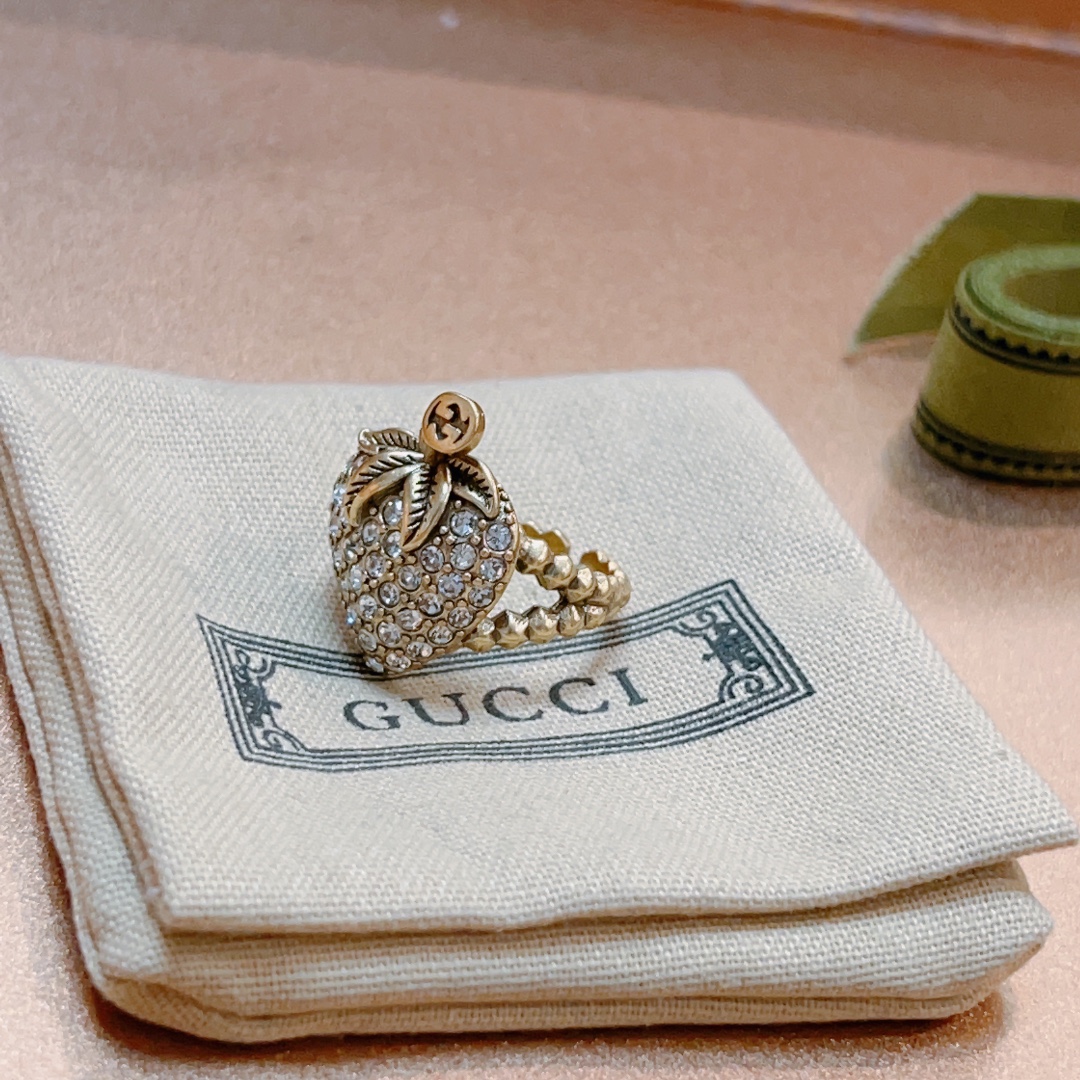 【2026】【GUCCI】 クッチ  指輪-BRAND OFF