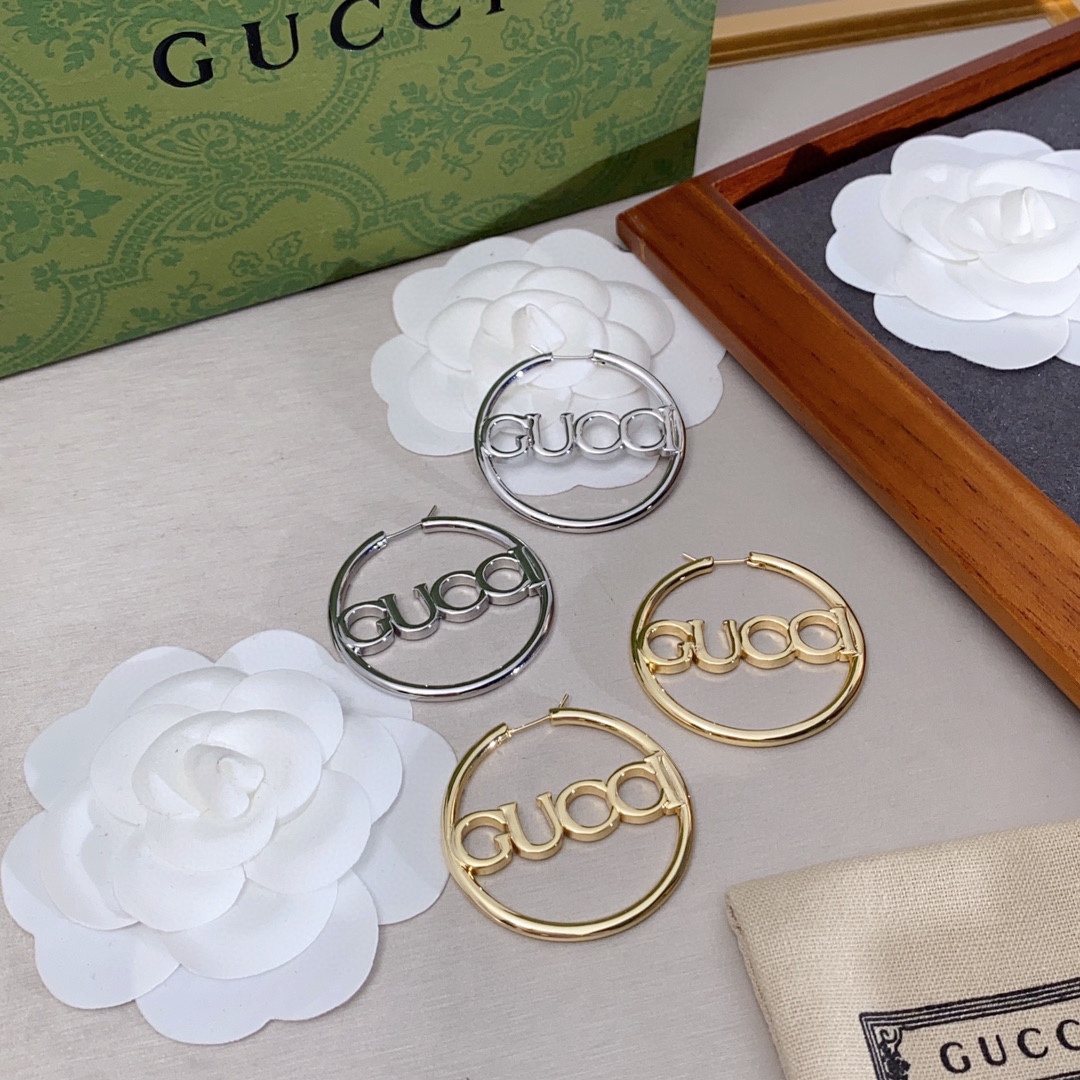 【2026】【GUCCI】クッチ ファッションスタイルのイヤリング-BRAND OFF