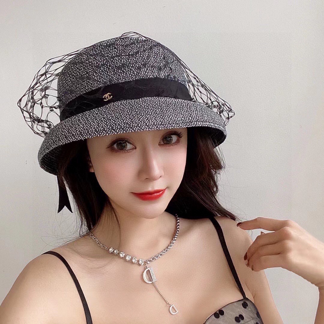 【CHANEL シャネル 】【数量限定】 麦わら帽子-BRAND OFF