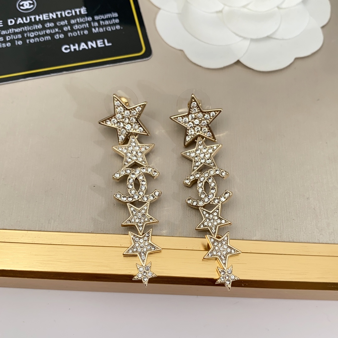 【2026】【CHANEL 】 シャネル   ファッションスタイルのイヤリング-BRAND OFF