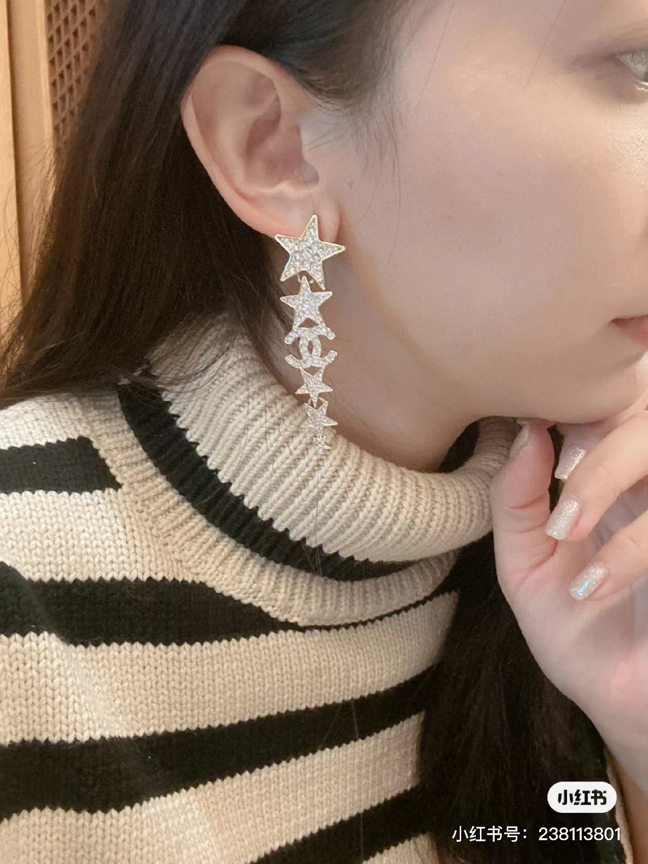 【2026】【CHANEL 】 シャネル   ファッションスタイルのイヤリング-BRAND OFF
