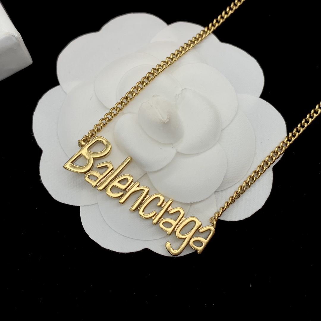 【BALENCIAGA】バレンシアガ 、新しいネックレス万能シンプルファッションオーナメント-BRAND OFF