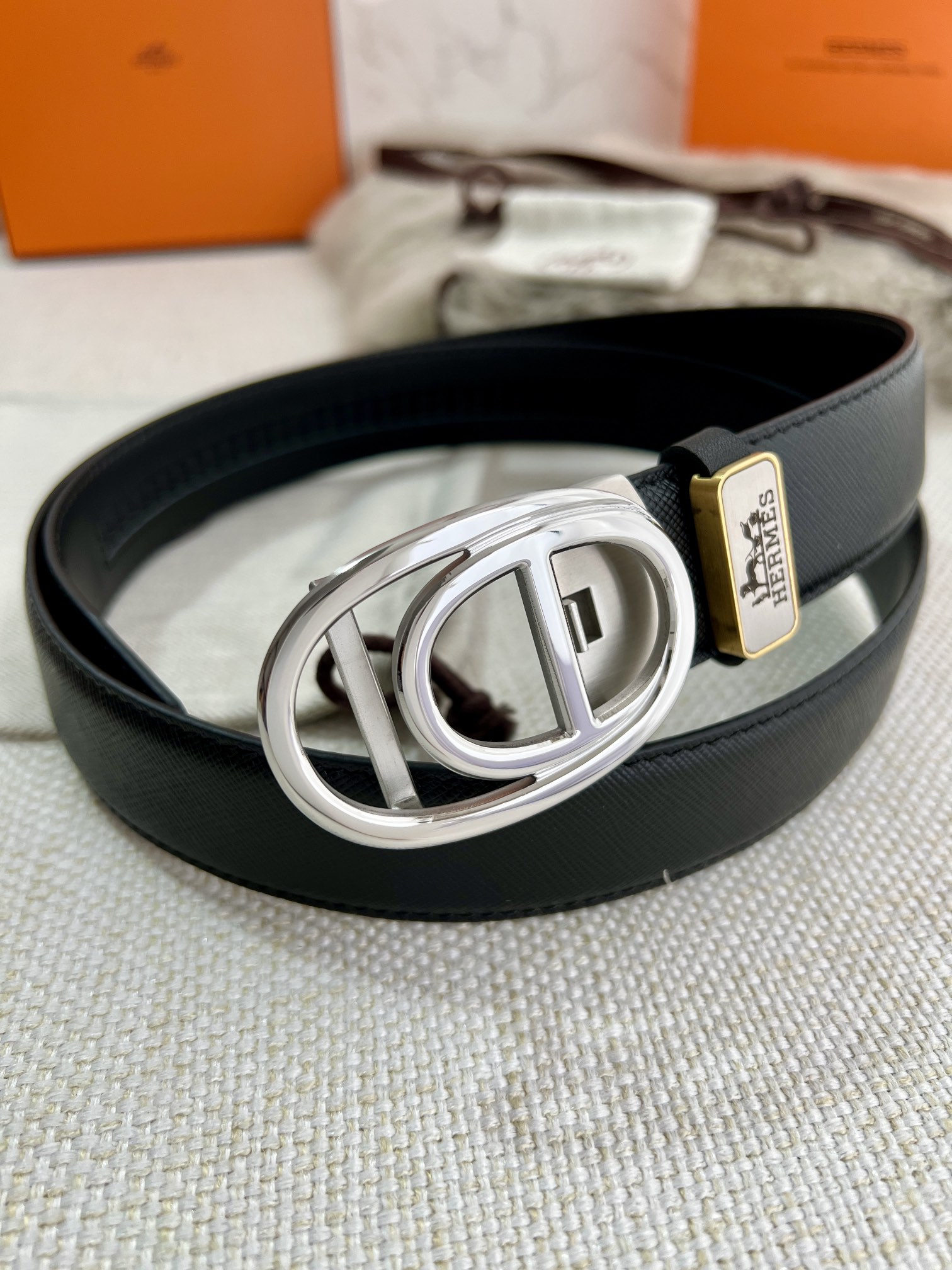 【Hermès】(エルメス) 3.5cmベルト メンズ 24706-BRAND OFF